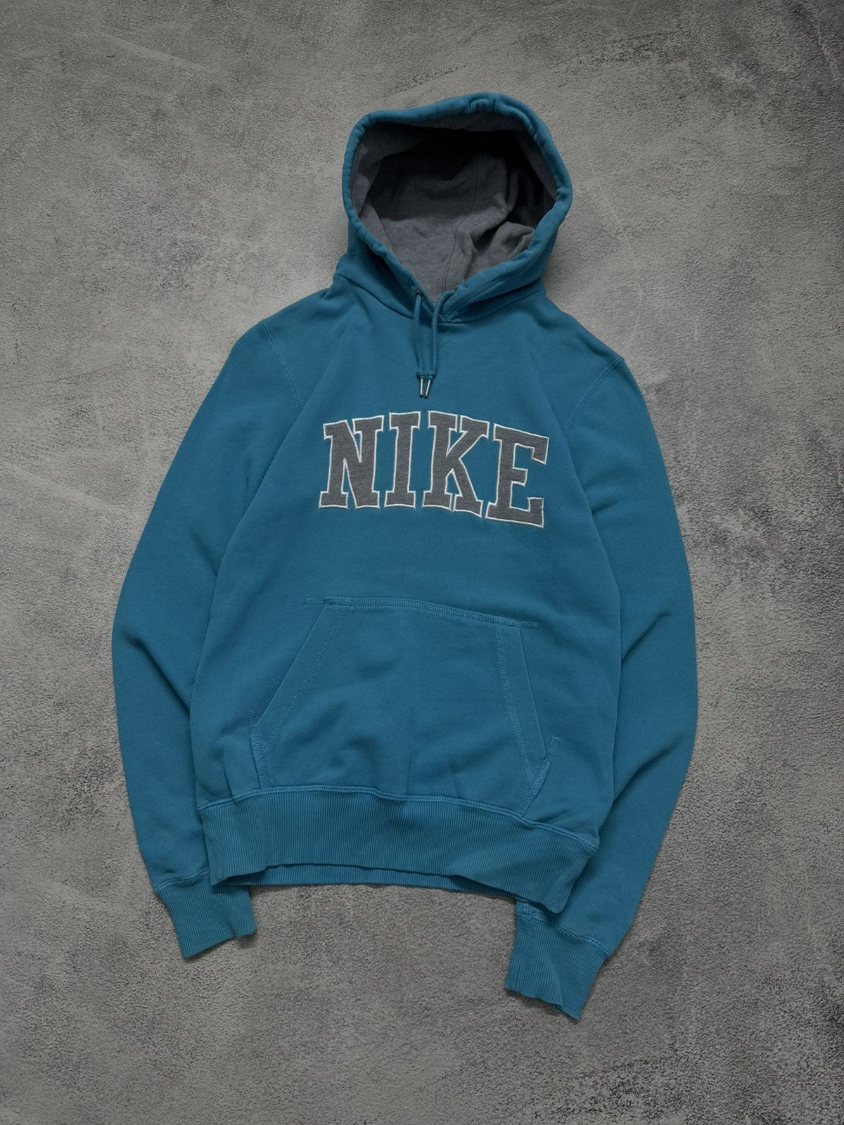 Nike Vintage Y2K Nike Big Swoosh Hoodie 00’s Size S / US 4 / IT 40 - 4 Thumbnail
