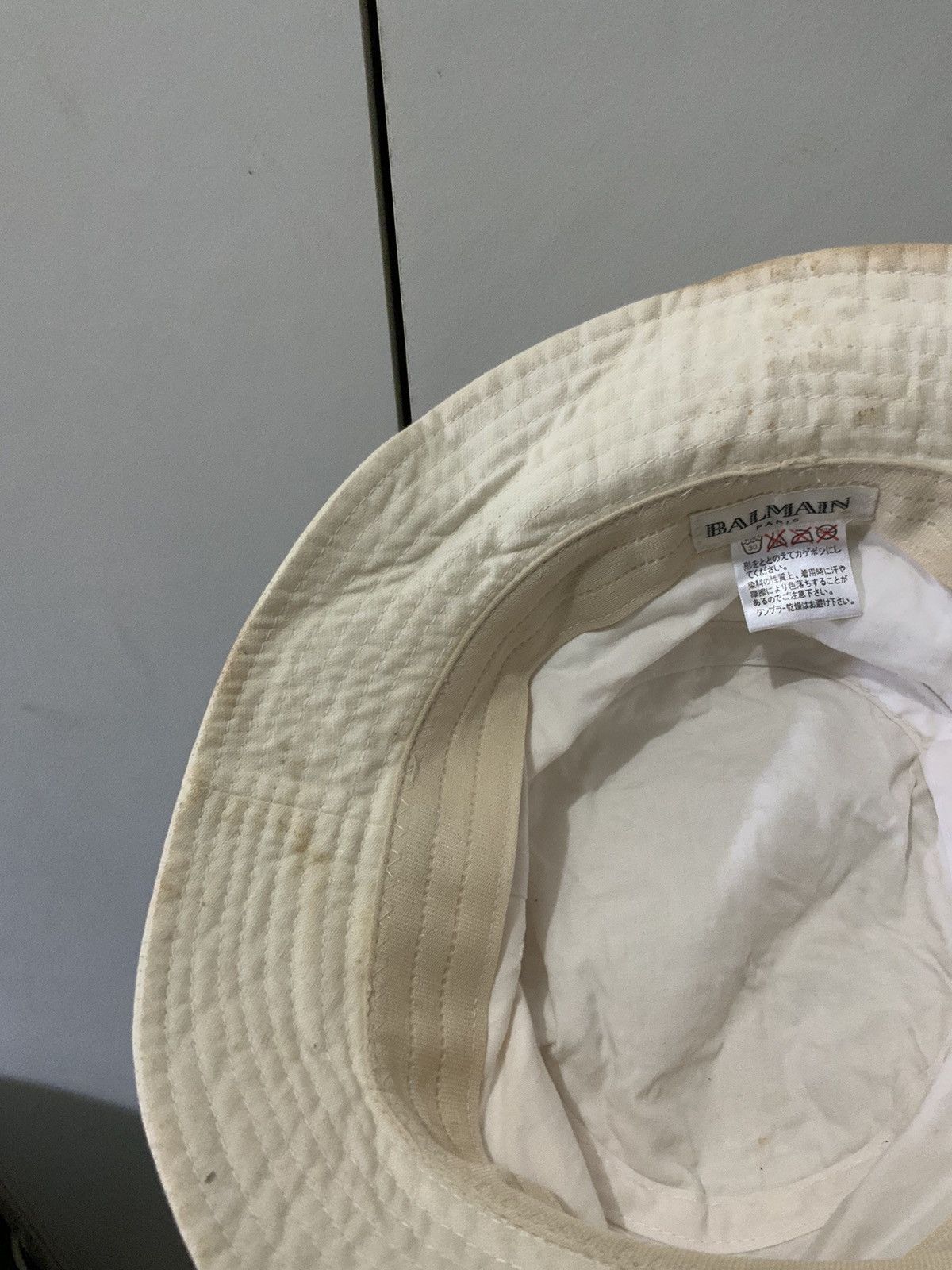 Balmain Balmain Paris Fade Bucket Hat Size ONE SIZE - 15 Thumbnail