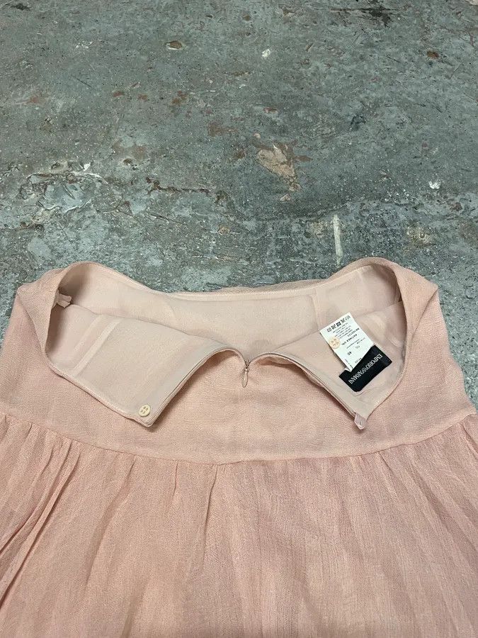 Emporio Armani × Vintage SS2006 Emporio Armani Shell Pleats Skirt Size M / US 6-8 / IT 42-44 - 5 Thumbnail
