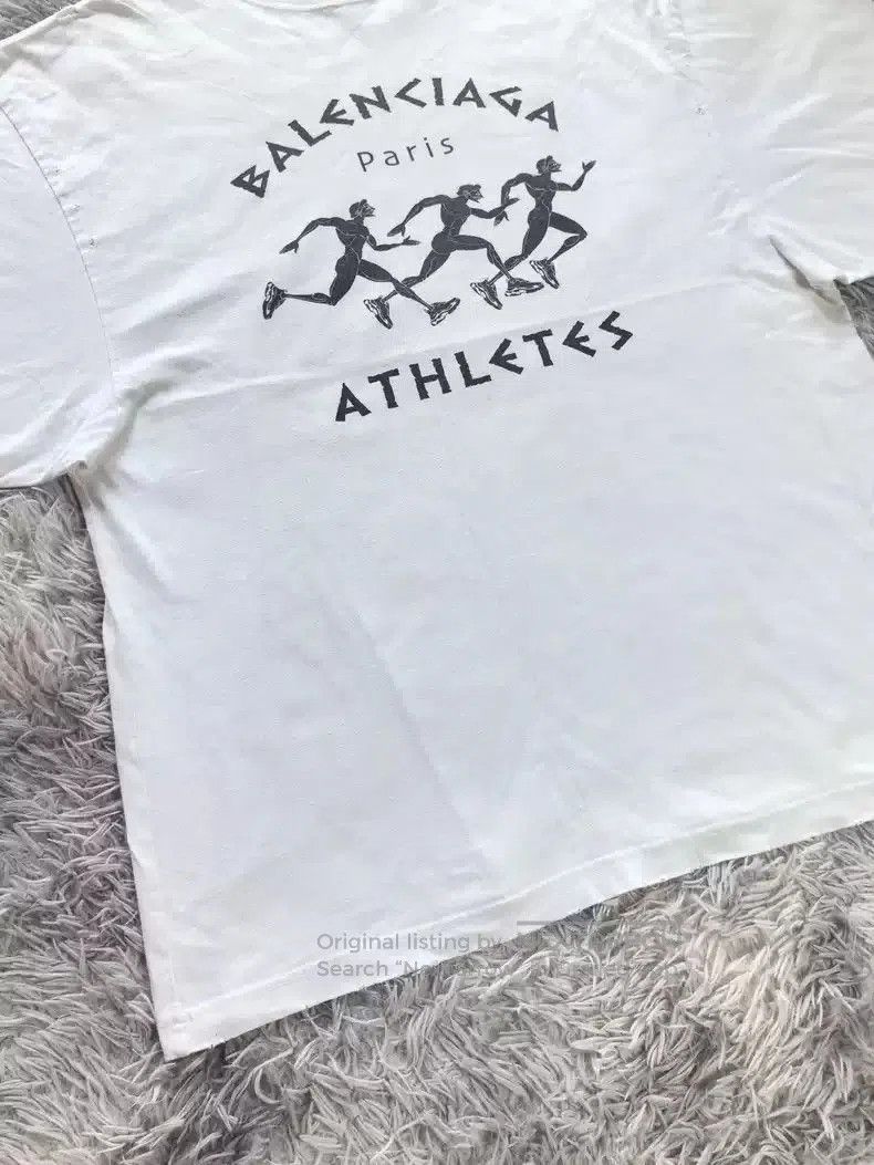 Balenciaga Balenciaga Marathon Short Sleeves. Size US S / EU 44-46 / 1 - 5 Thumbnail