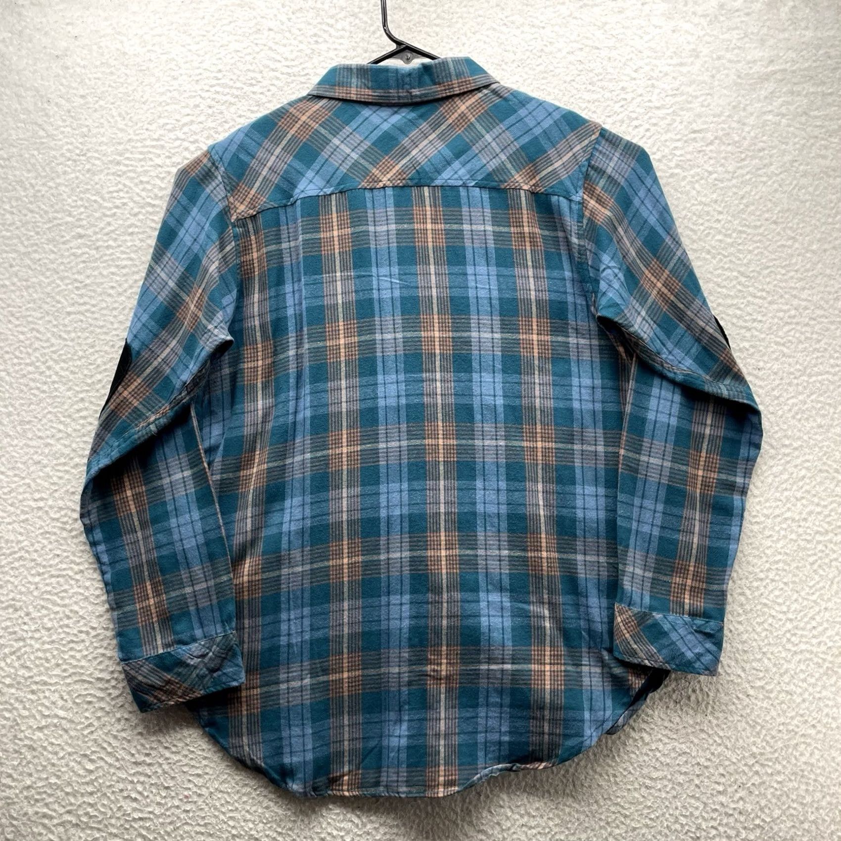 KAVU KAVU Flannel Shirt Womens XL Plaid Multicolor Button-Up Casual Long Sleeve Classic Outdoor Fall Spring Summer Winter Mens Womens Girls Boys Size XL / US 12-14 / IT 48-50 - 5 Thumbnail
