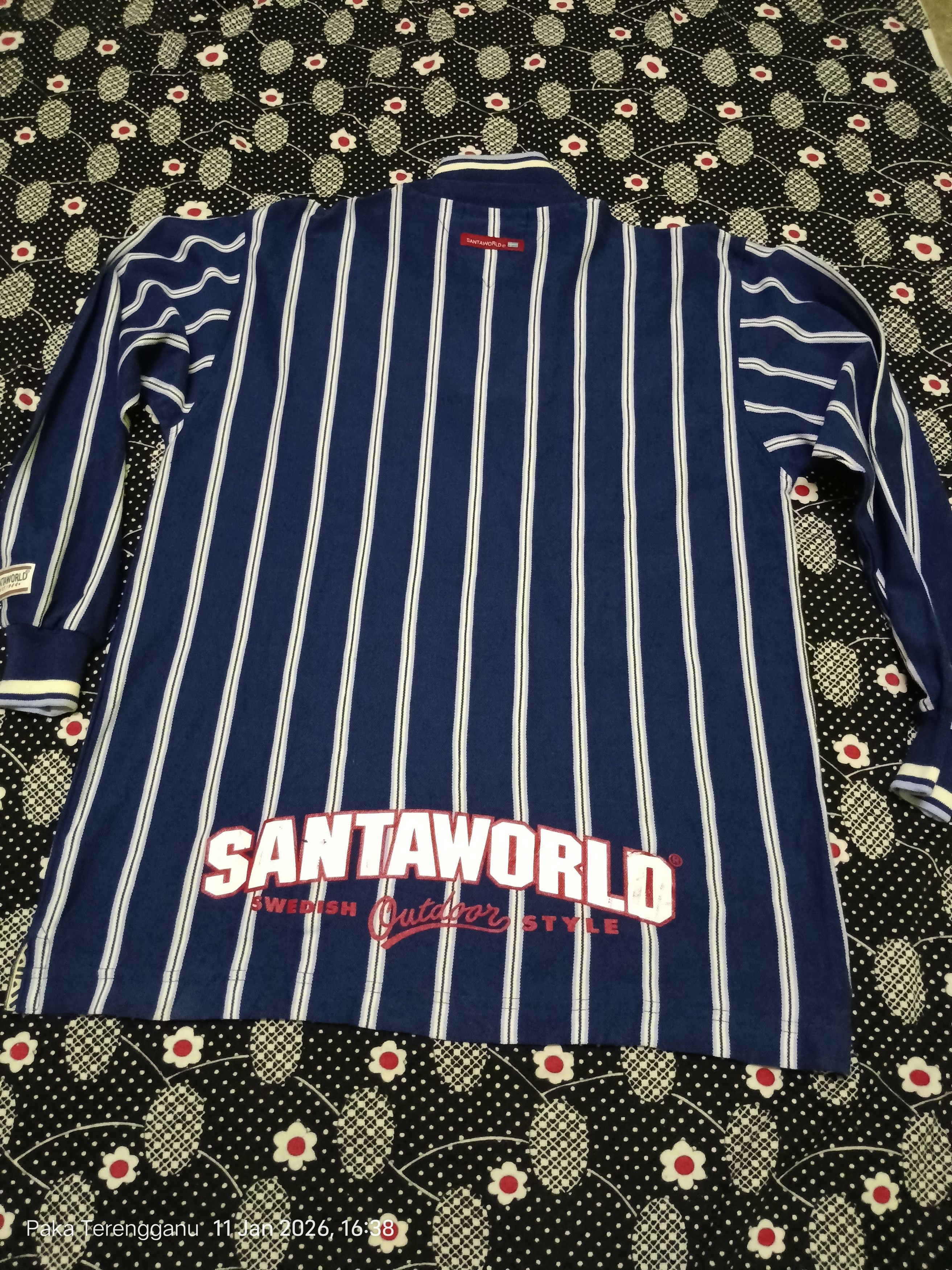 Vintage Santan world longslevee Size US L / EU 52-54 / 3 - 2 Thumbnail