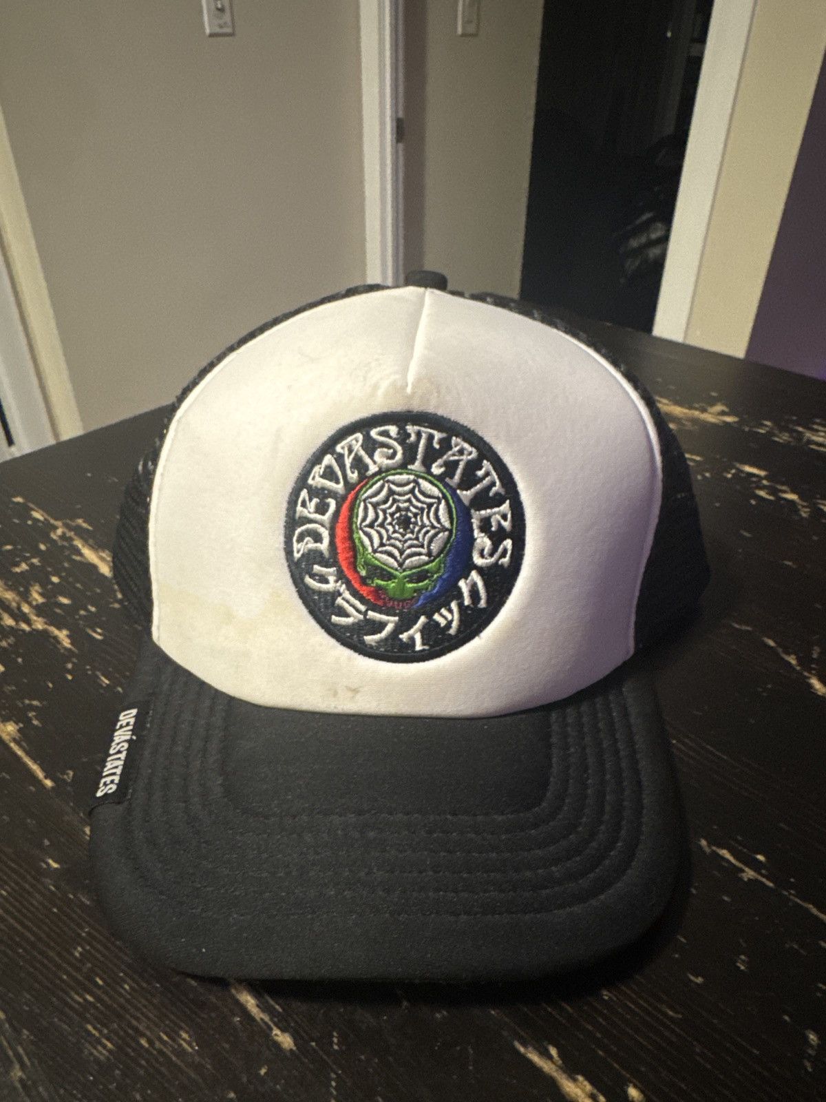 DEVA STATES DEVA STATES - Black/White Trucker Hat Size ONE SIZE - 1 Thumbnail
