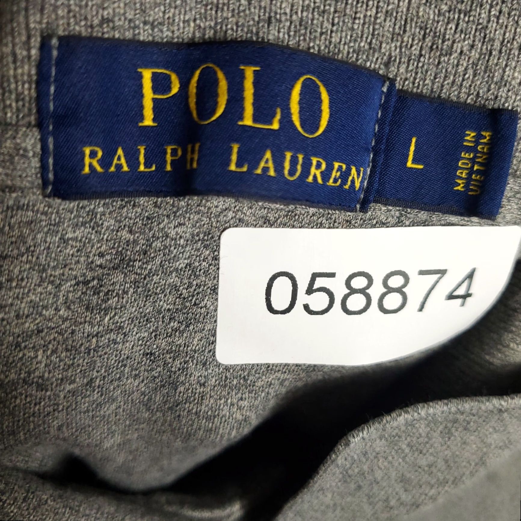 Ralph Lauren Ralph Lauren Polo Shirt Mens Large Gray Casual Short Sleeve Activewear Size US L / EU 52-54 / 3 - 8 Thumbnail