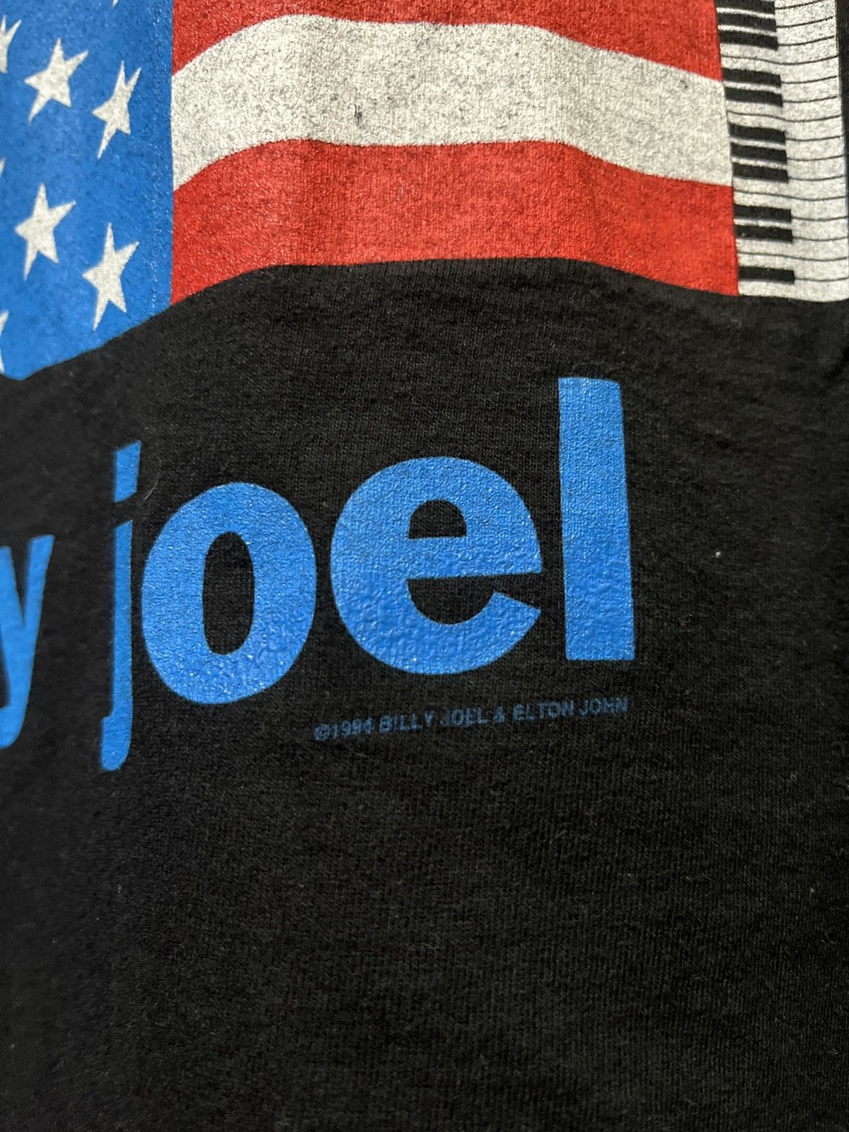 Band Tees Vintage Billy Joel & Elton Jhon Tour 1994 Size US L / EU 52-54 / 3 - 7 Thumbnail