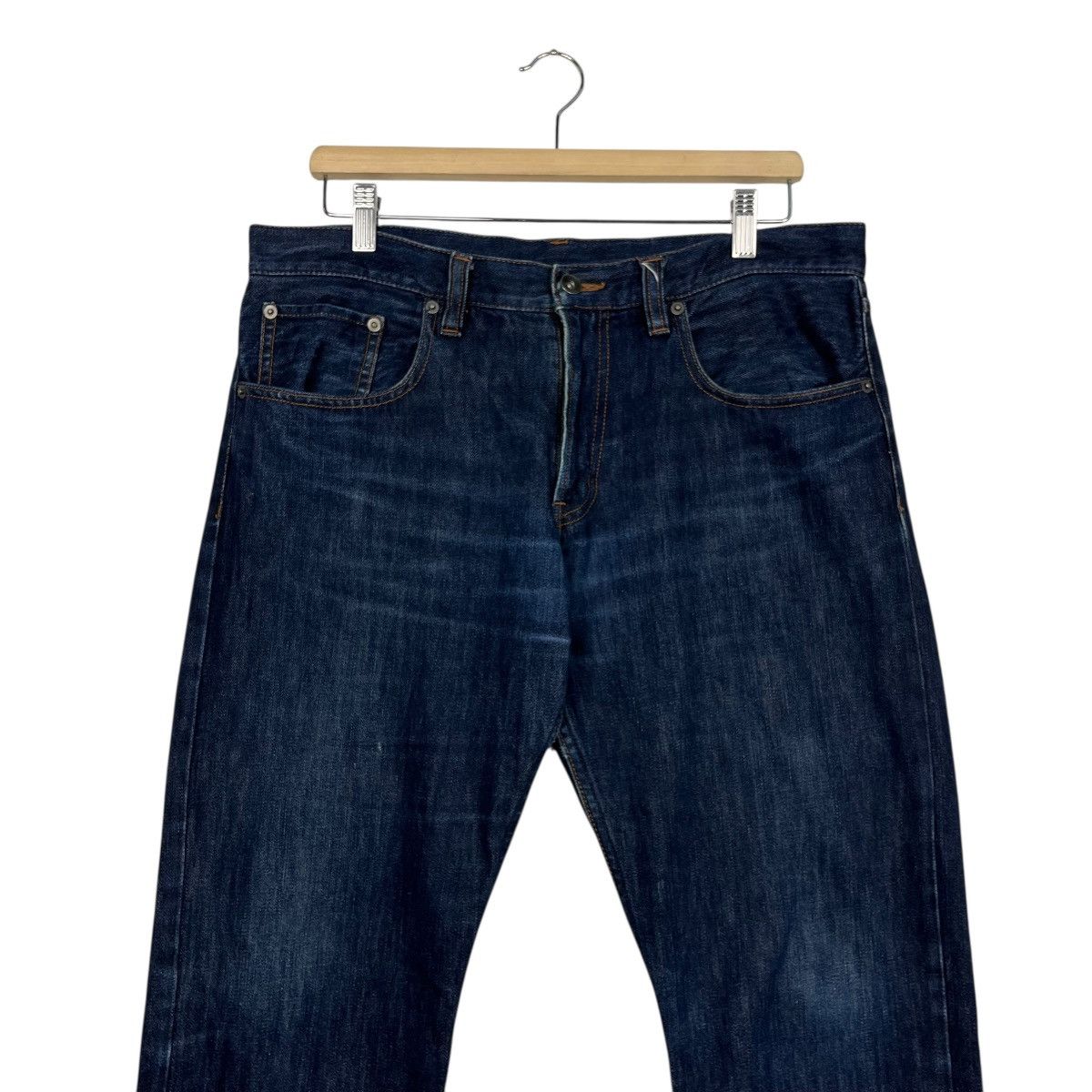 Japanese Brand Vintage Japanese Desingner Denim Jeans Size US 34 / EU 50 - 3 Thumbnail