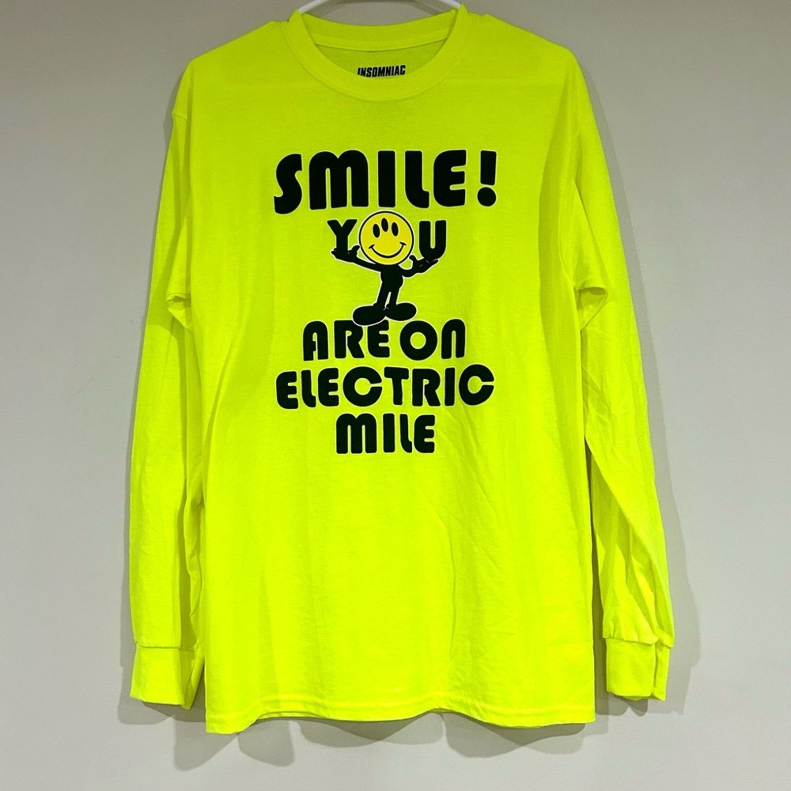 Insomnia Visuals Insomniac Smile You Are On Electric Mile Shirt Size US M / EU 48-50 / 2 - 1 Thumbnail