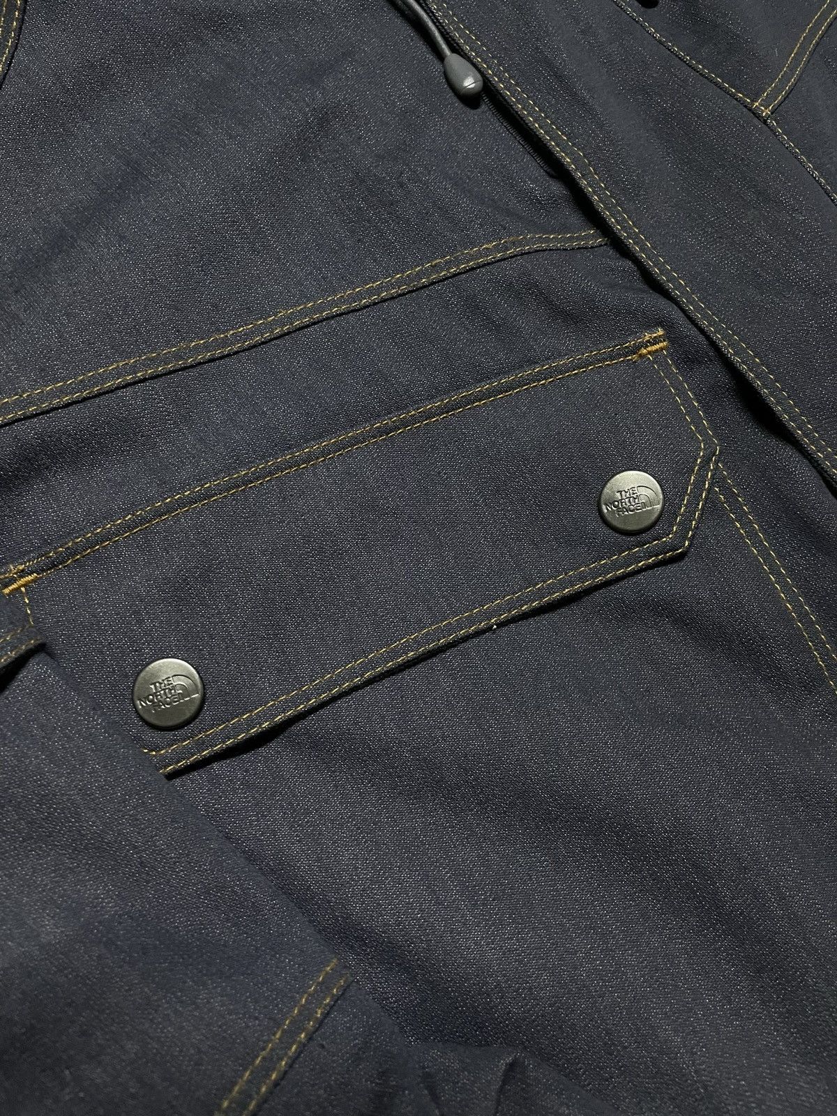 The North Face The North Face Hyvent Denim Outdoor gropcore jacket Size US XL / EU 56 / 4 - 10 Thumbnail