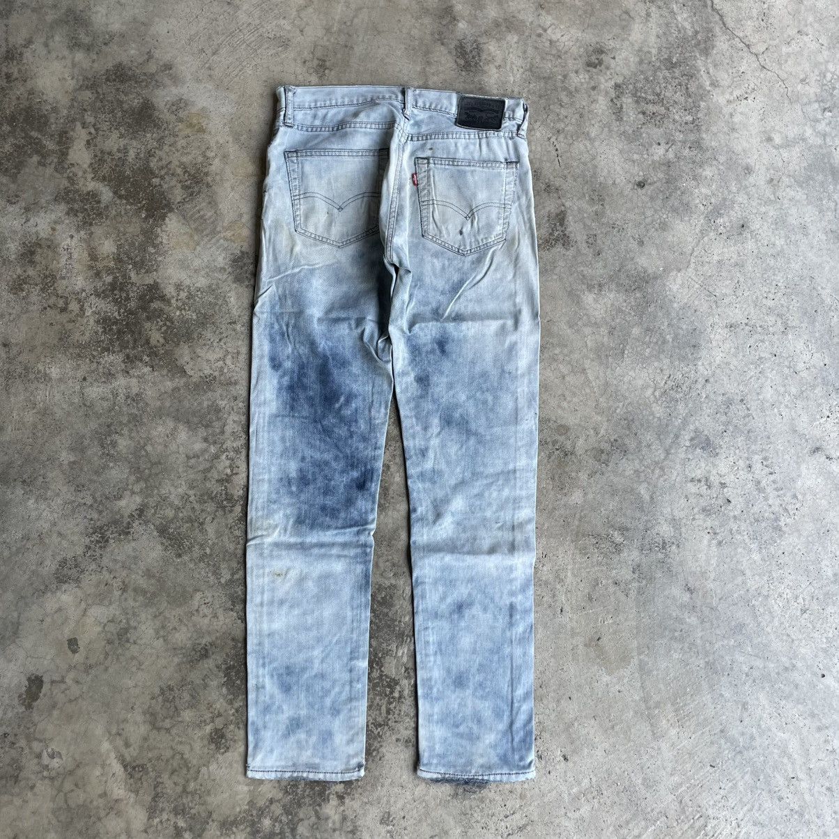 Levi's Vintage Clothing 🔥Vintage Levis 508 Blend Savage Ripped Distress Khakis Jeans Size US 31 - 4 Thumbnail
