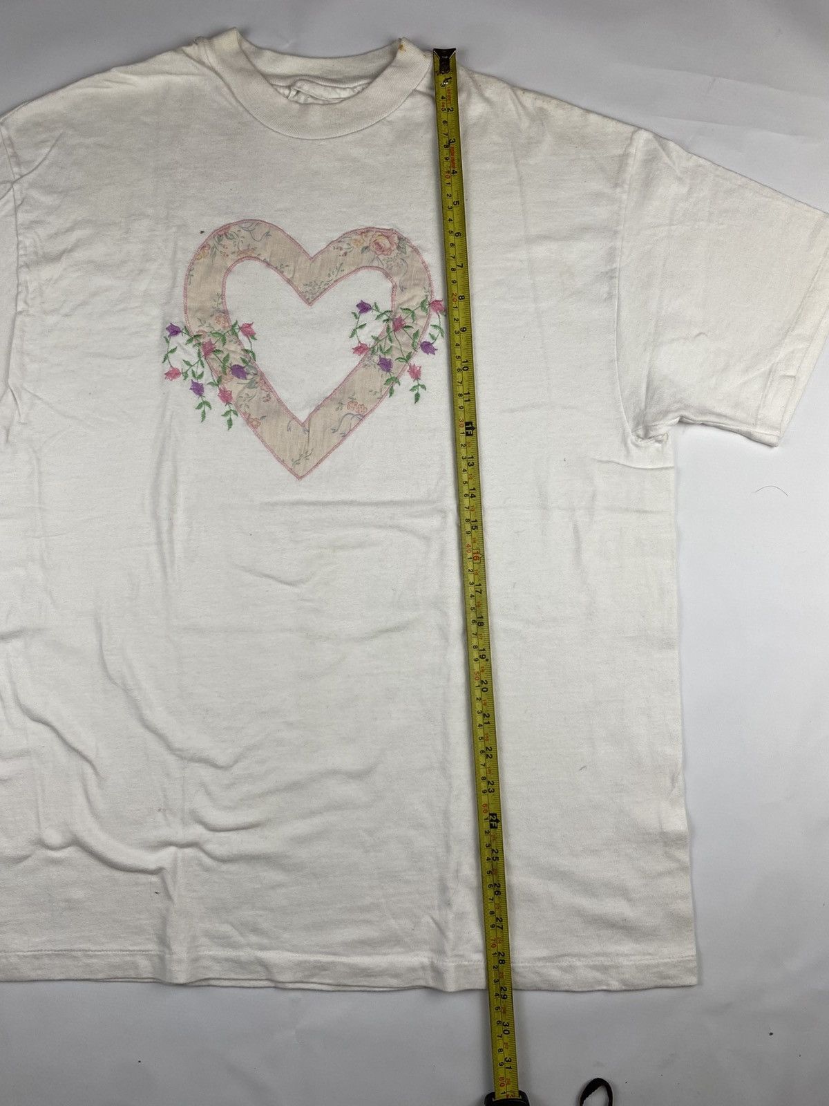 Vintage Vintage Art Love bordery tshirt Size US L / EU 52-54 / 3 - 5 Thumbnail