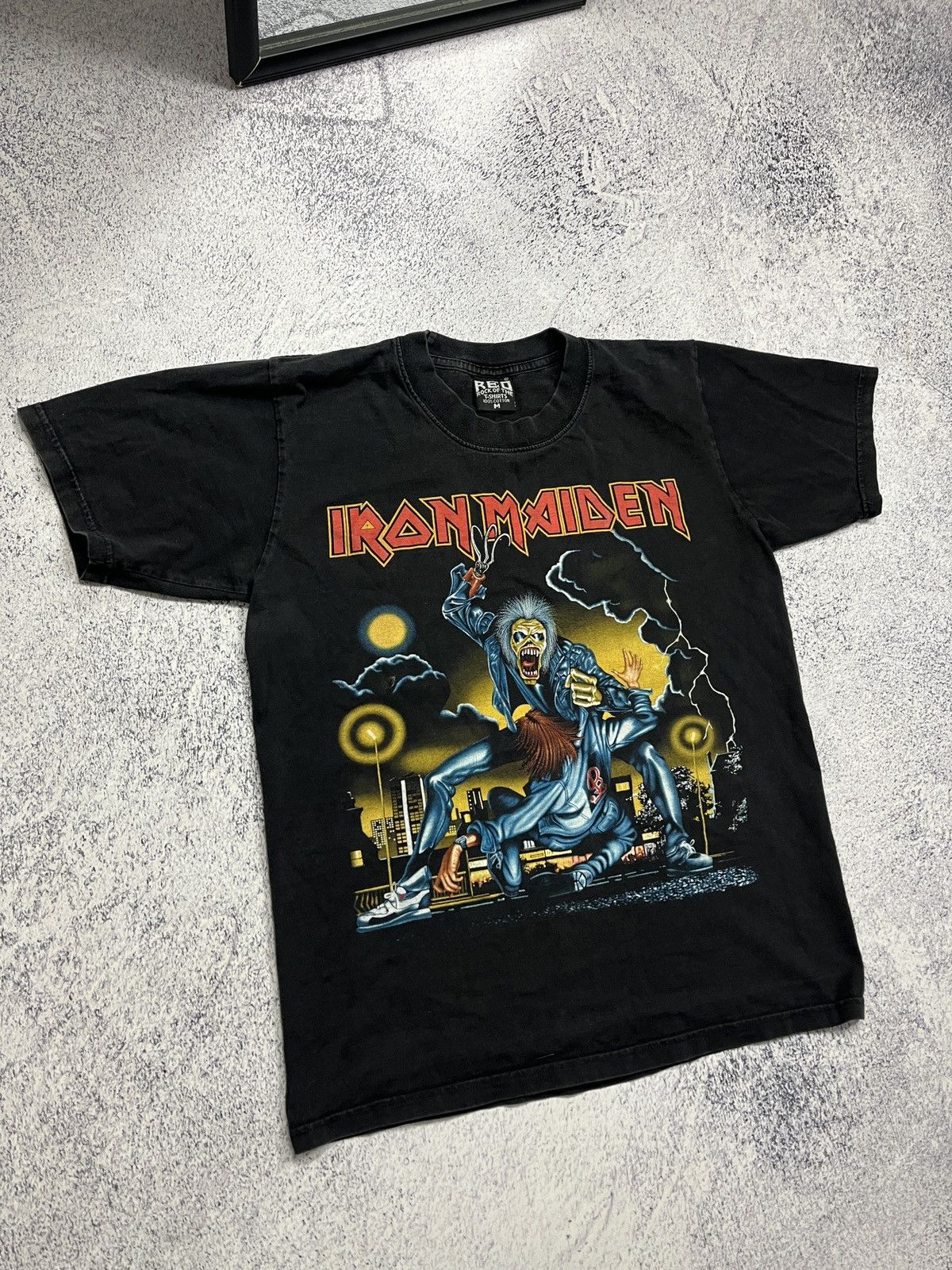 Iron Maiden Iron maiden No Prayer On The Road Tour Rock Metal T Shirt Size US M / EU 48-50 / 2 - 4 Thumbnail