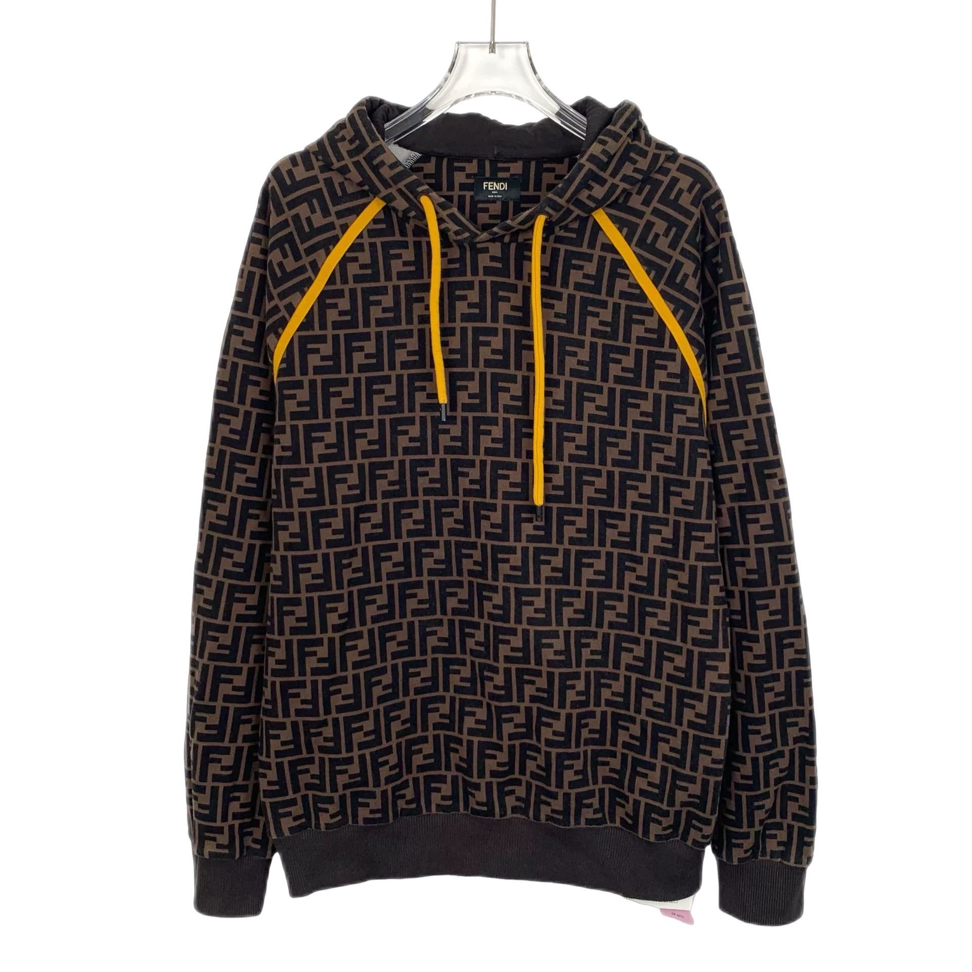 Fendi Fendi FF Monogram Logo Hoodie Size M Size US M / EU 48-50 / 2 - 1 Thumbnail
