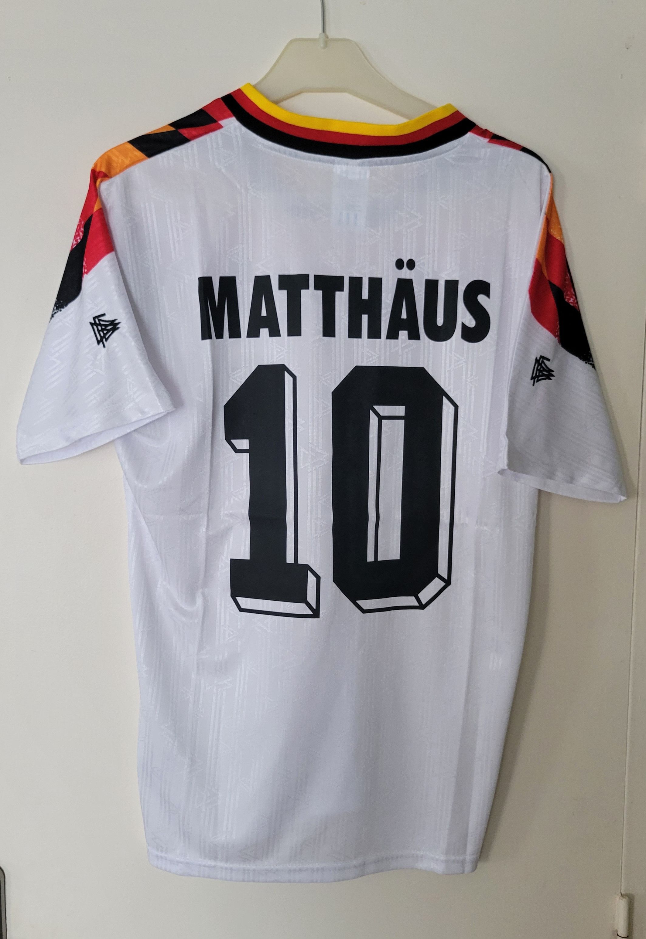 Other Matthäus 10 Germany 1994 Fußball vintage Trikot Jersey Size US L / EU 52-54 / 3 - 1 Thumbnail