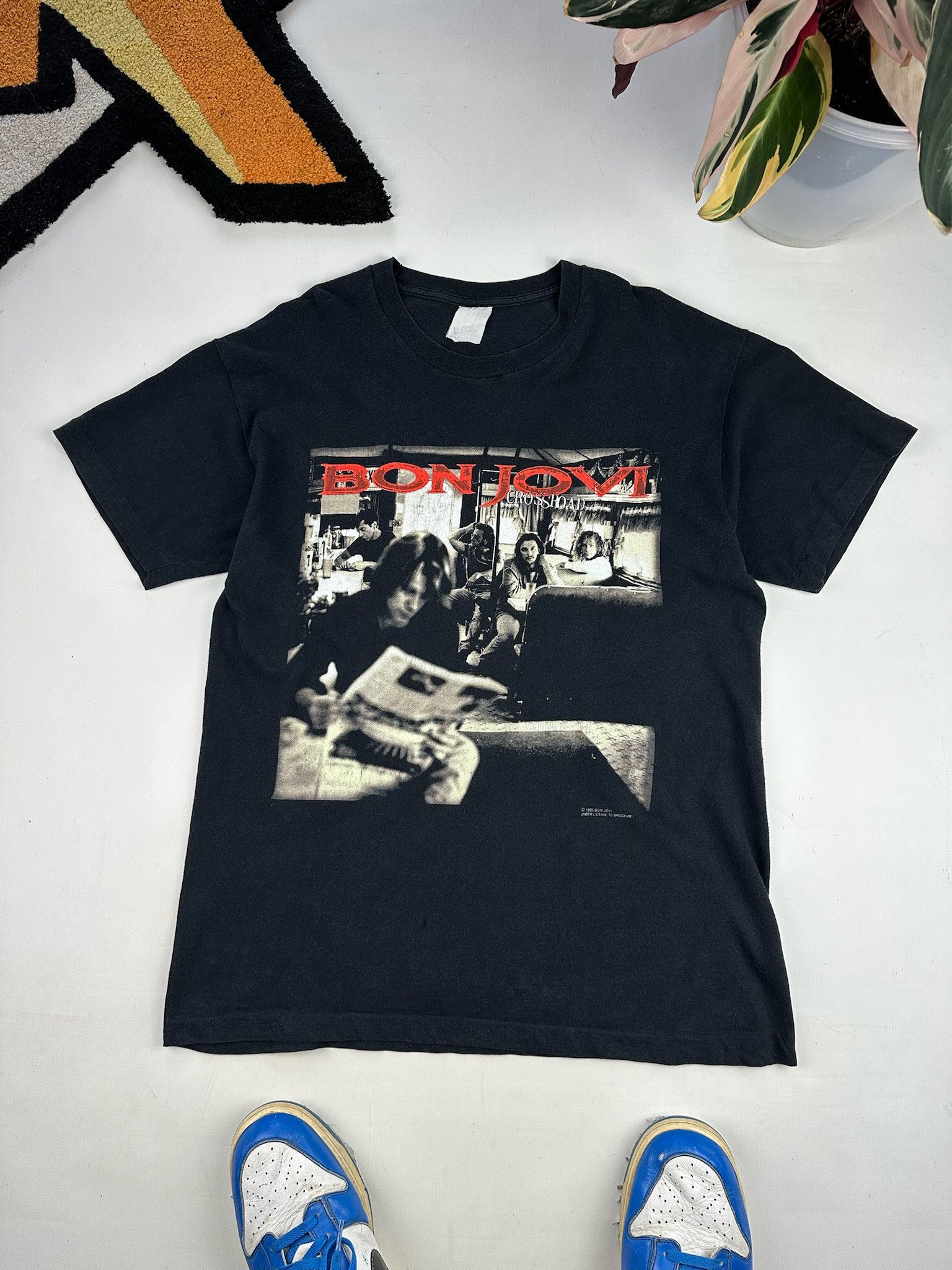 Band Tees vintage bon jovi shirts Size US L / EU 52-54 / 3 - 6 Thumbnail