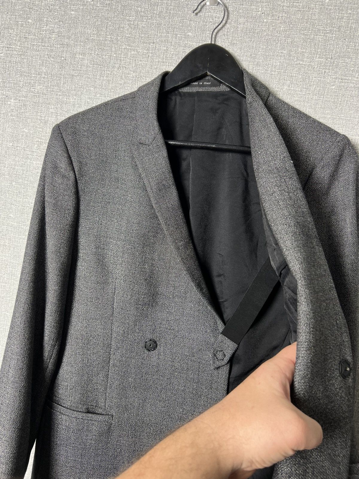 Emporio Armani Emporio Armani Runway Wool Mix Single Breasted Blazer Jacket Size 38R - 8 Thumbnail