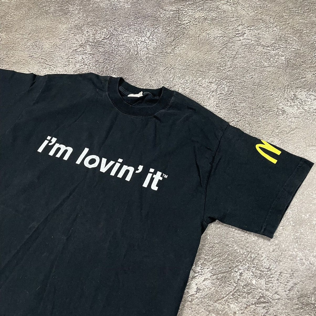Vintage Vintage Y2K McDonald's Graphic Tee Streetwear Black Washed M Size US M / EU 48-50 / 2 - 3 Thumbnail