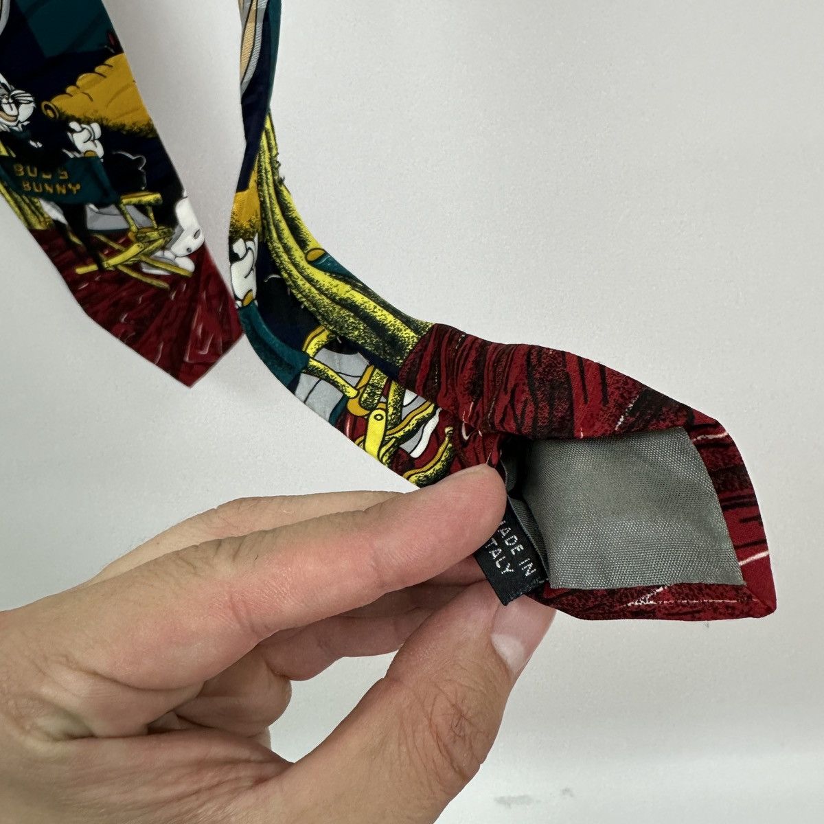 Vintage Vintage 90s 1995 Looney Tunes Bugs Bunny producer tie humor Size ONE SIZE - 7 Thumbnail