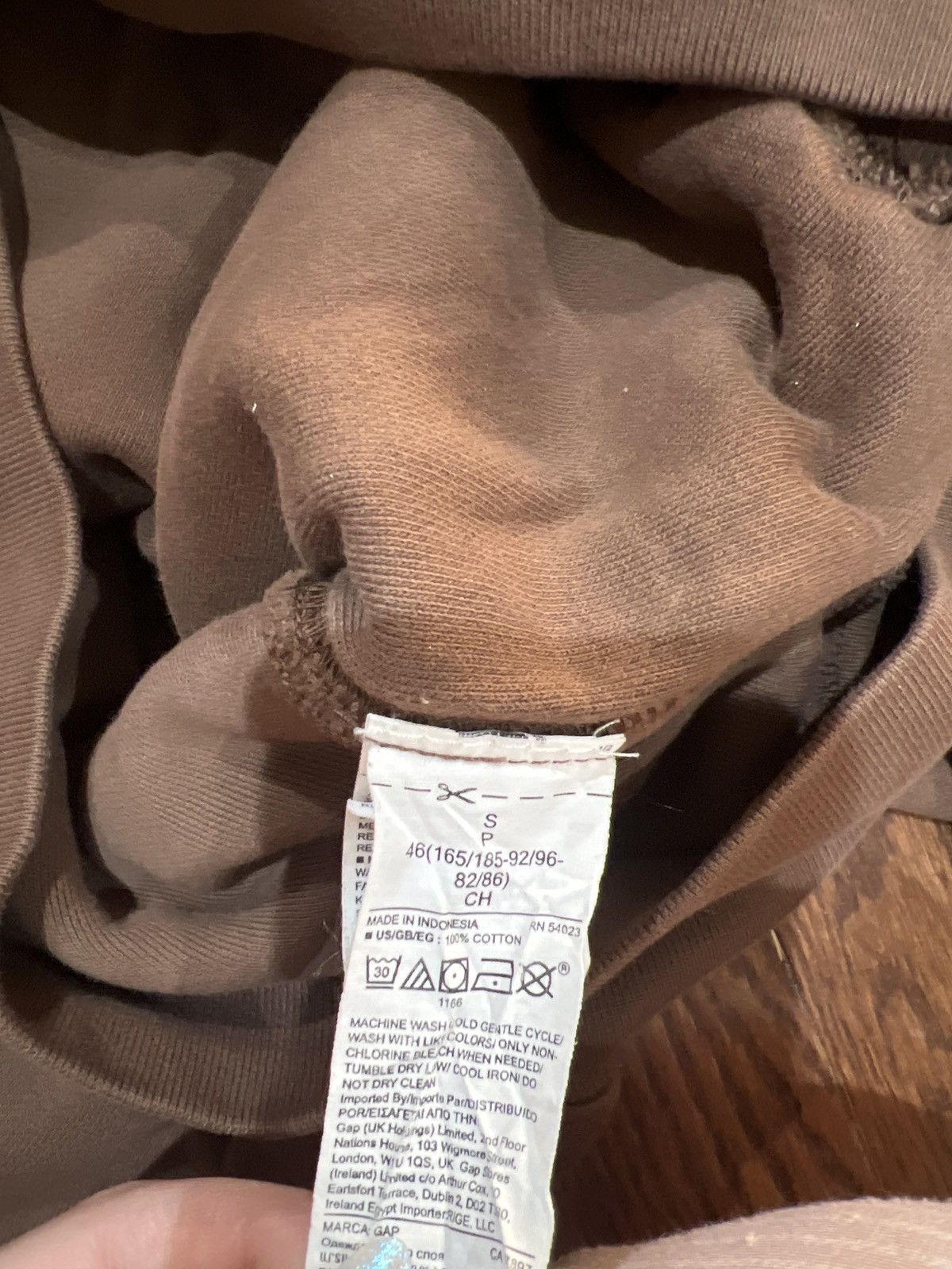 Gap × Yeezy YZY GAP HOODIE Size US S / EU 44-46 / 1 - 5 Thumbnail