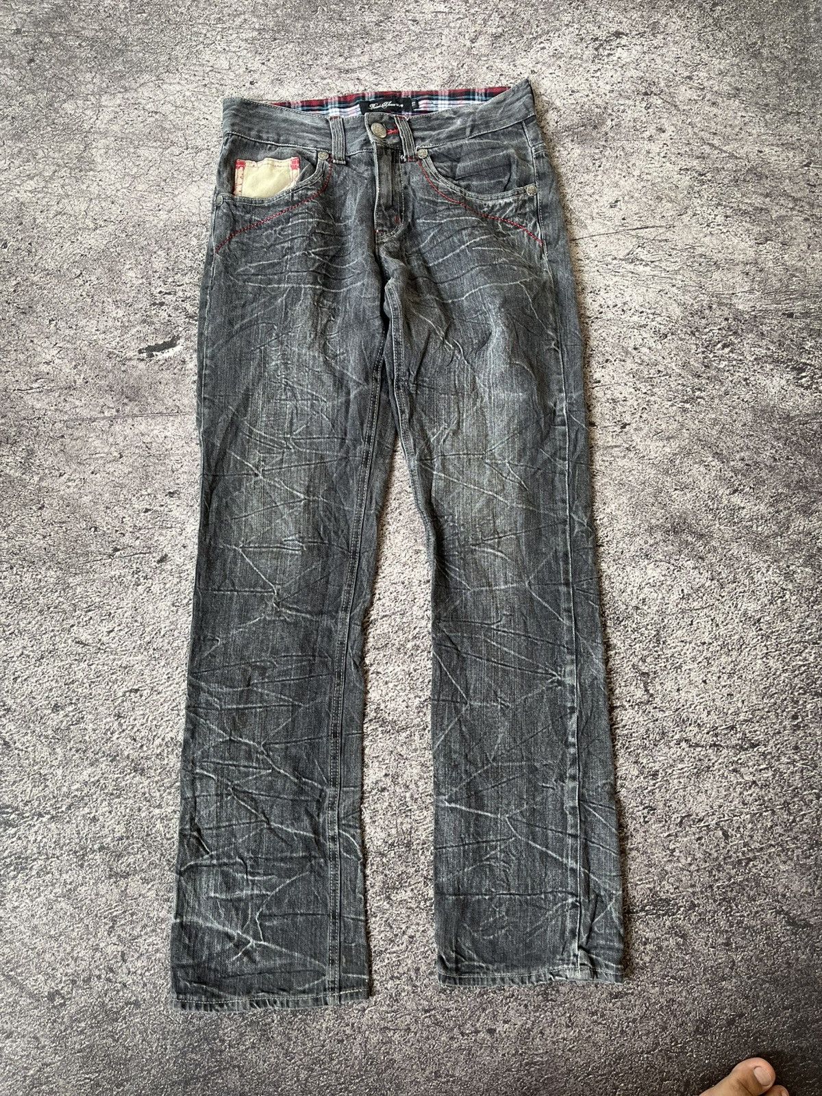 Japanese Brand Y2K Root Three ifsixwasnine poem Size US 30 / EU 46 - 4 Thumbnail