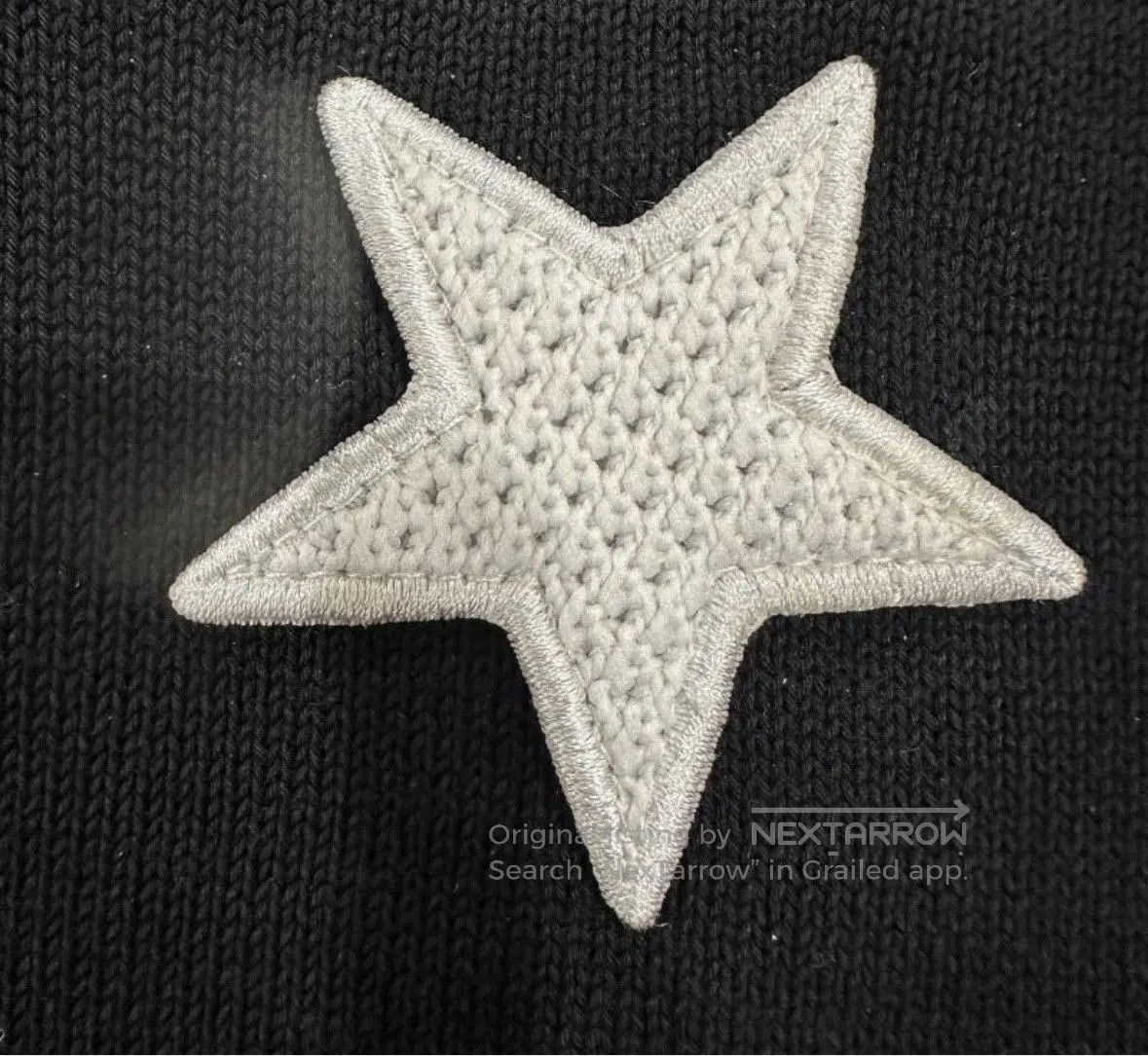 Givenchy Givenchy Black Star Knit Sweatshirt. Size US M / EU 48-50 / 2 - 7 Thumbnail