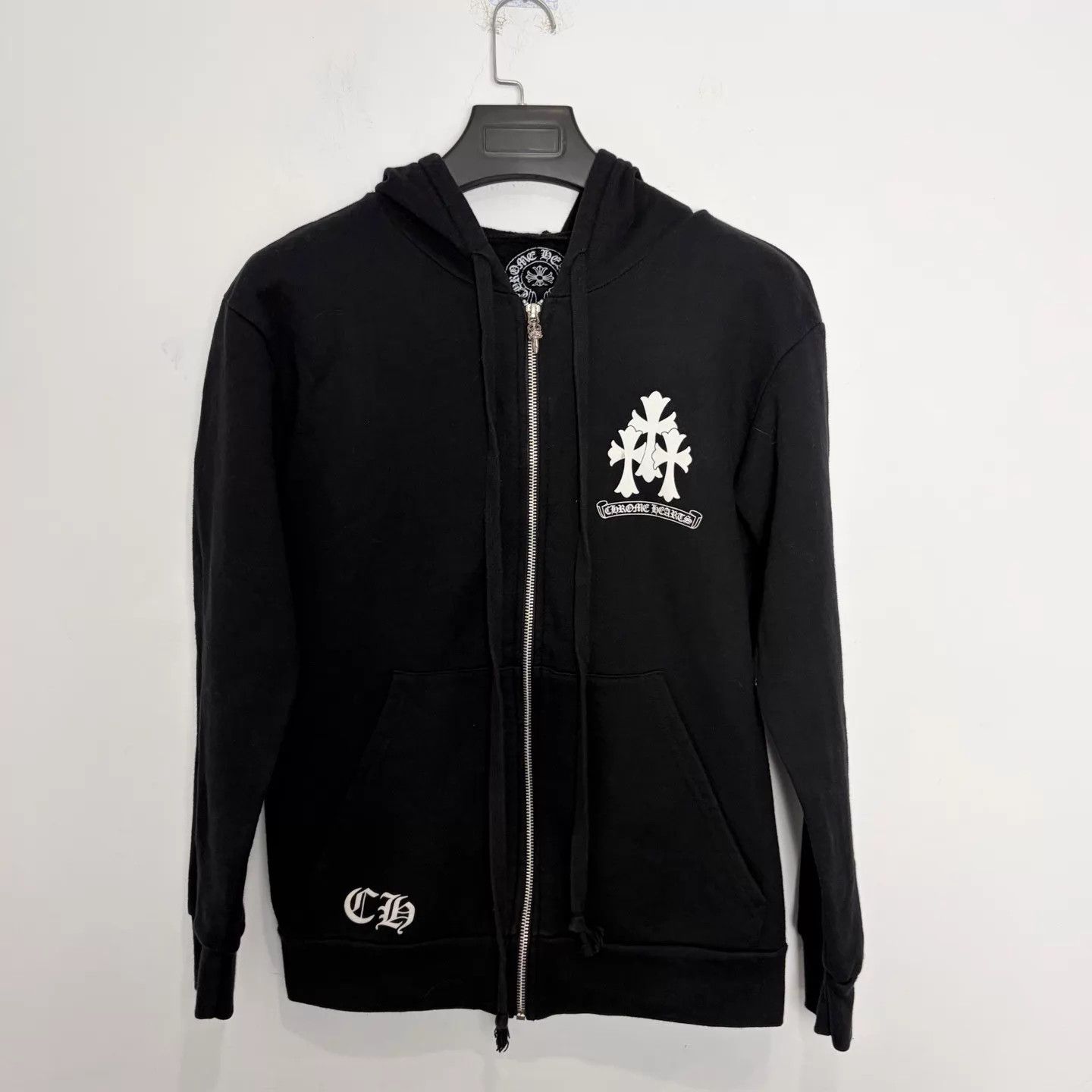 Chrome Hearts Chrome Hearts Dragon Cross Print Zip Hoodie Black Size US M / EU 48-50 / 2 - 1 Thumbnail