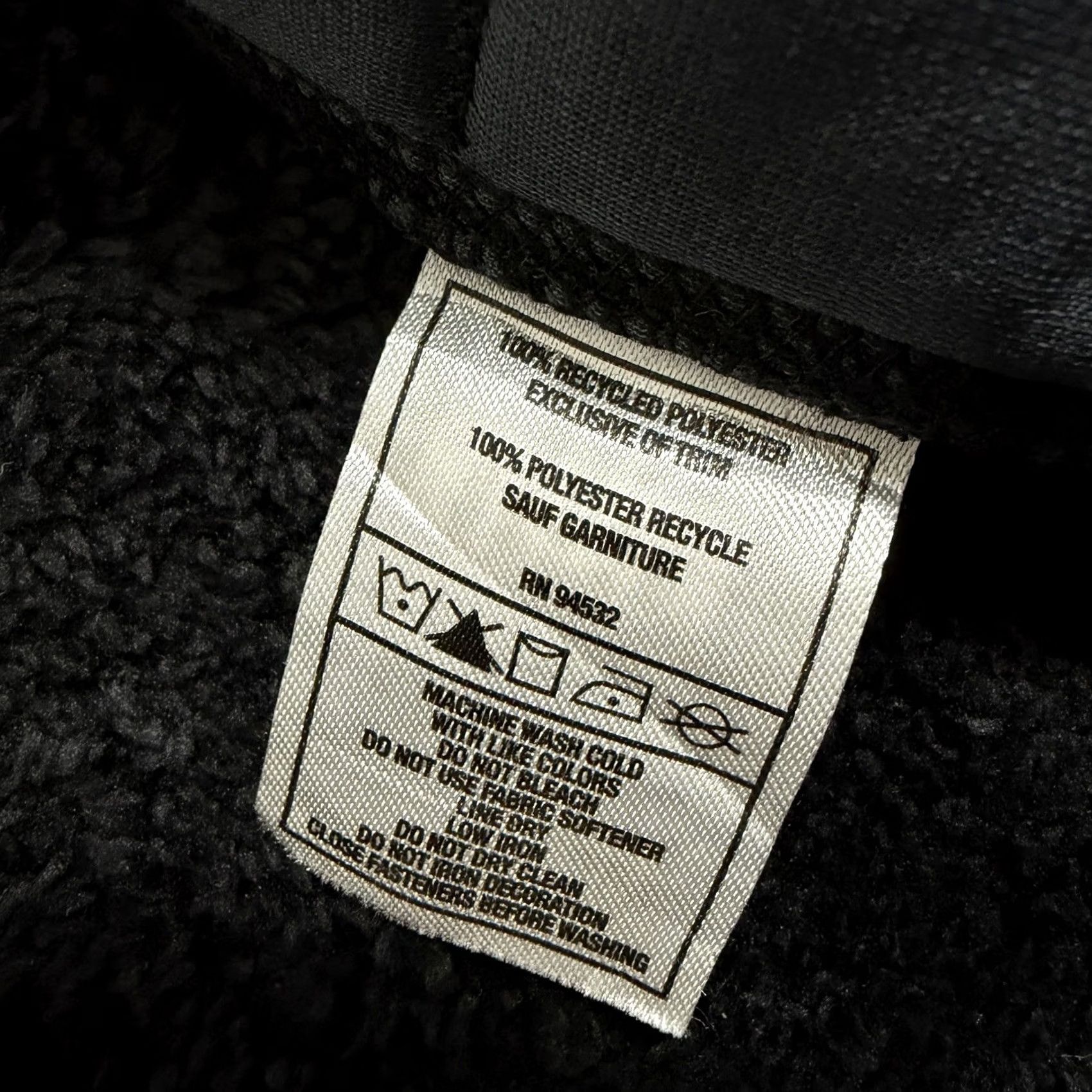 Vintage ESTES Jacket Men XL Black Fleece Full Zip Lightweight Long Sleeve Stand-Up Collar Cardio Winter Fall Spring Size US XL / EU 56 / 4 - 7 Thumbnail