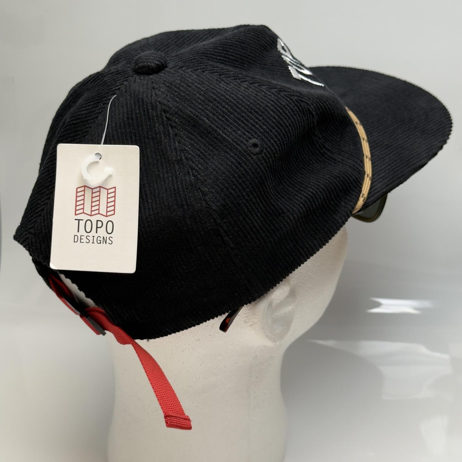 Topo Designs NWT Topo Designs Corduroy Cap Spell Out Trucker Strapback Size ONE SIZE - 3 Thumbnail