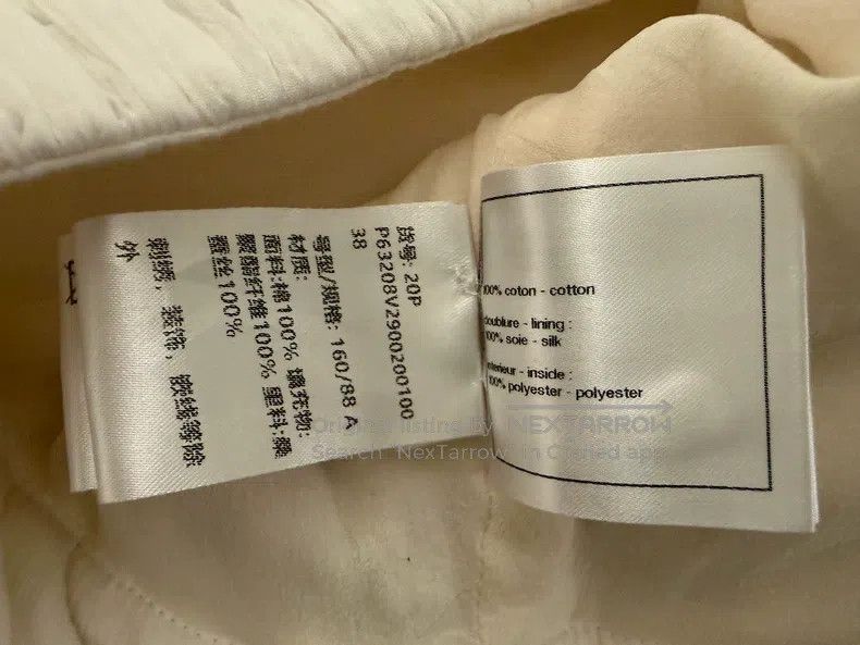 Chanel Chanel 20P white camelia pleated vest Size XS / US 0-2 / IT 36-38 - 6 Thumbnail