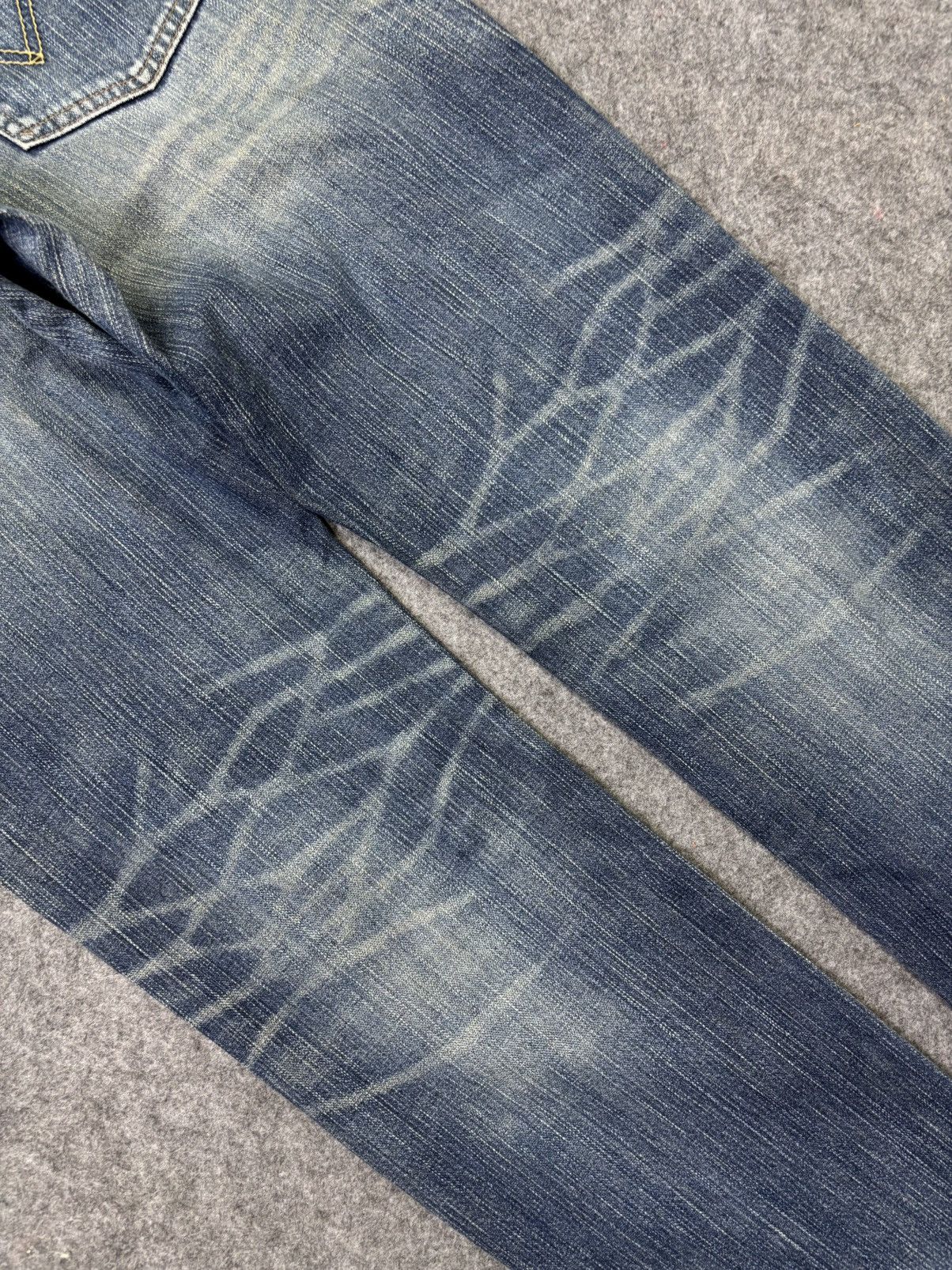Wrangler Wrangler Stonewash Distressed Denim F785 Size US 36 / EU 52 - 11 Thumbnail