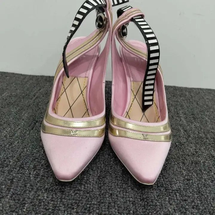 Louis Vuitton Louis Vuitton Pink High Heels for Women -2508 Size US 6 / IT 36 - 2 Thumbnail