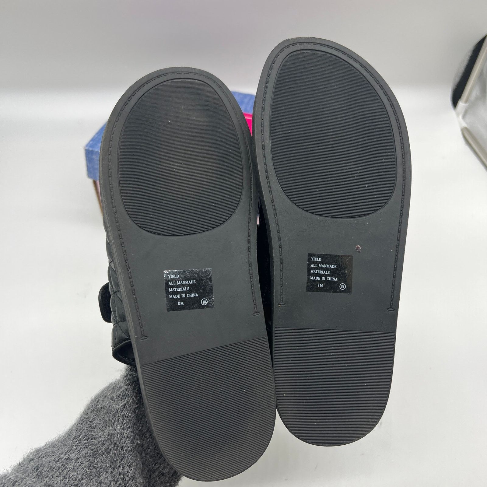 Other Pop Yield Open Toe Women's Footbed Sandals Black Size 8M Size US 8 / IT 38 - 6 Thumbnail