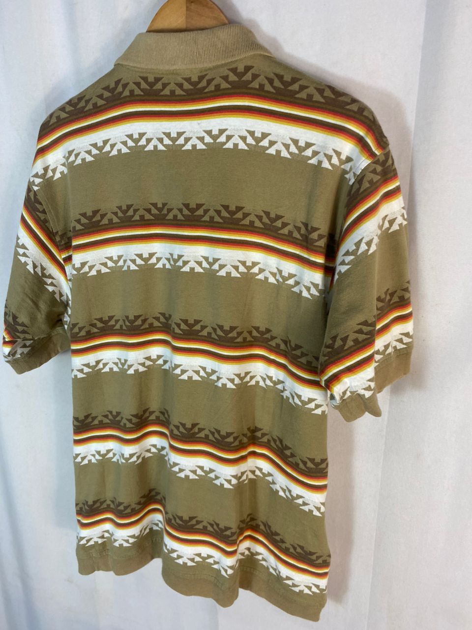 Japanese Brand × Native Unisex 🔥Fullprint native ringer polo shirt Size US M / EU 48-50 / 2 - 8 Thumbnail