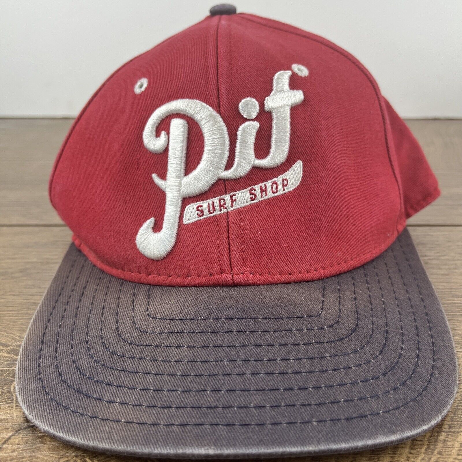Other Pit Surf Shop Hat Pit Surf Red Hat Snapback Adjustable Adult Size ONE SIZE - 1 Thumbnail