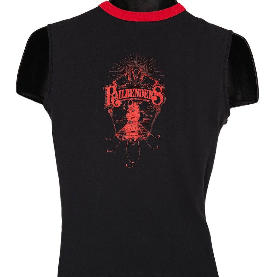 Other Railbenders T Shirt Womens Size Medium Black Red Hard Size M / US 6-8 / IT 42-44 - 3 Thumbnail