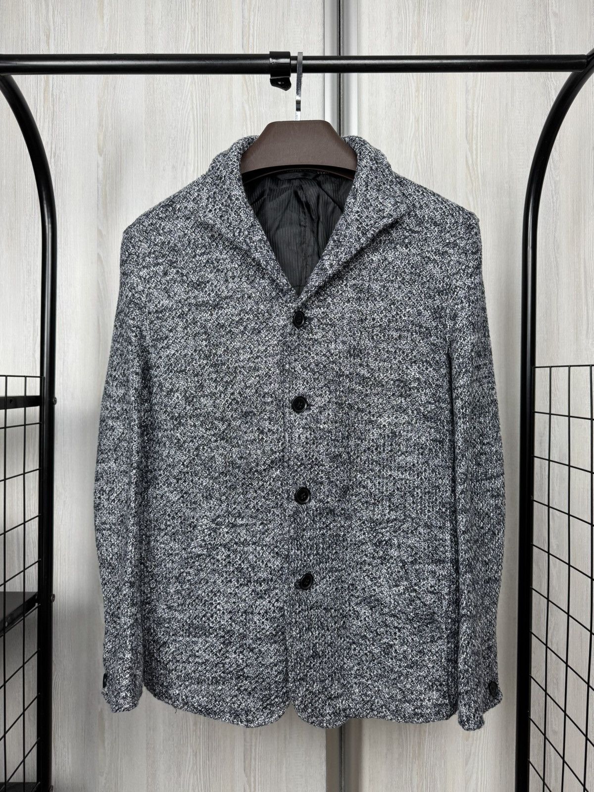 Japanese Brand Nicole Club for men elaborate collection blazer cardigan Size 40S - 5 Thumbnail