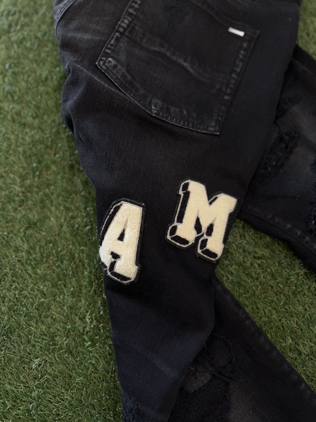 Amiri Amiri Black White Amiri Logo Size 36 CLEAN 🧼 Size US 36 / EU 52 - 7 Thumbnail