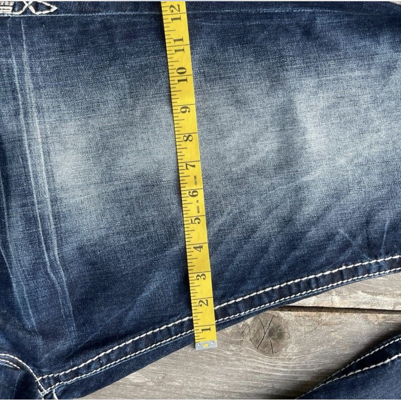 Rock Revival RocK ReViVaL “Erik Straight" size 42 x 32 Men’s Jeans Size US 42 / EU 58 - 3 Thumbnail