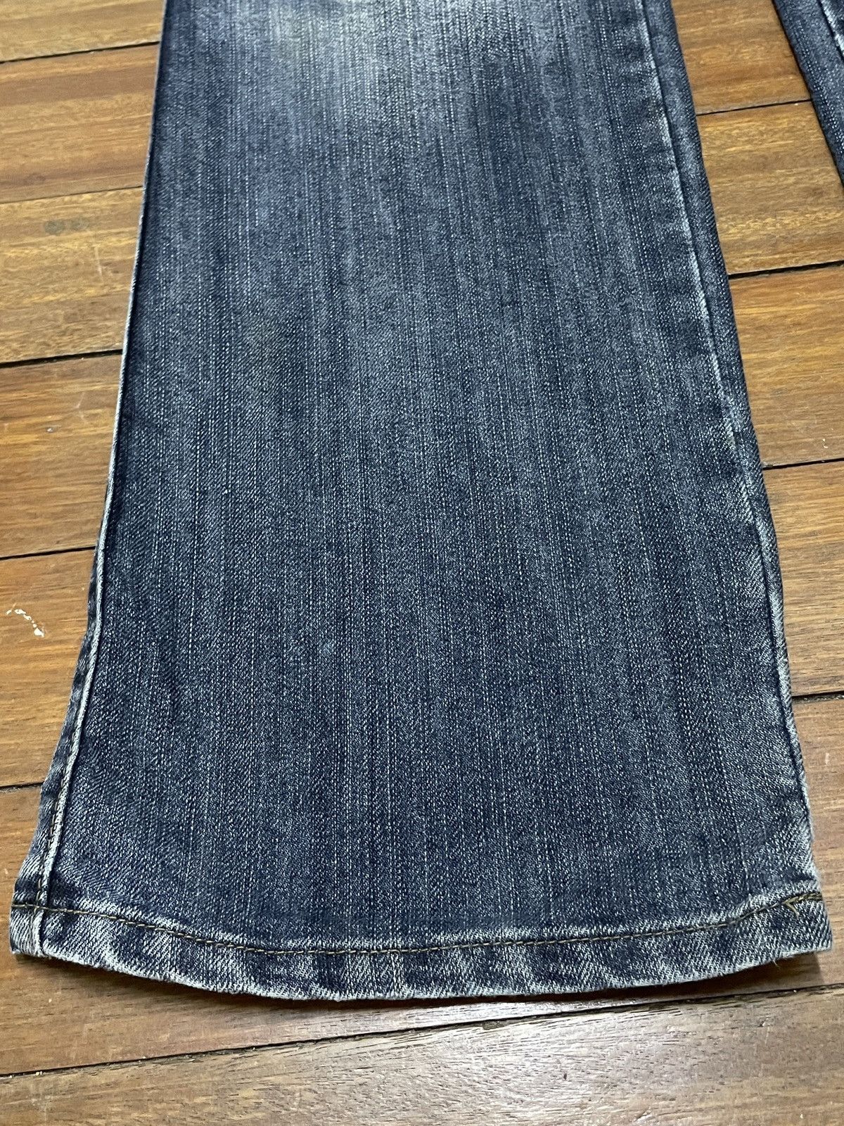 Diesel × Vintage Rare Design Vintage Brand Diesel Flared Jeans 1990s Size US 30 / EU 46 - 5 Thumbnail