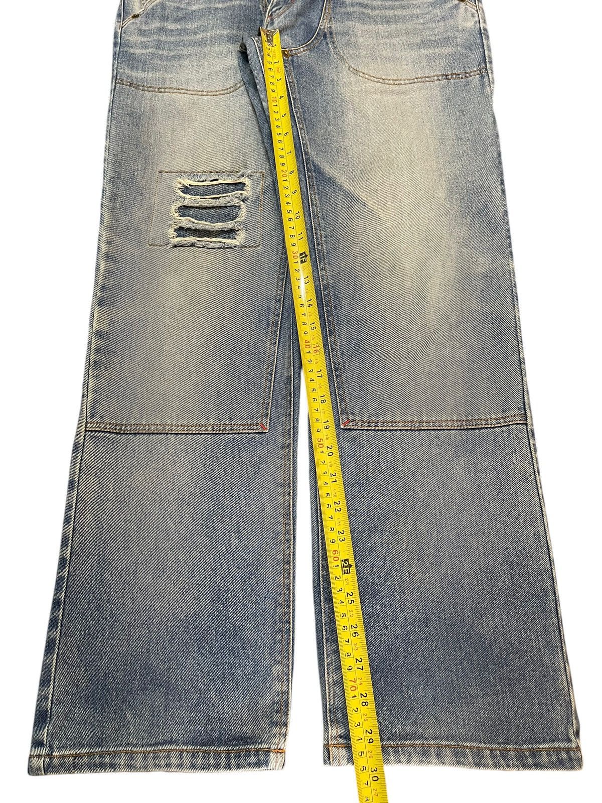 Fubu Vintage Japanese Brand Double Knee Style Faded Style Jeans Size US 32 / EU 48 - 15 Thumbnail