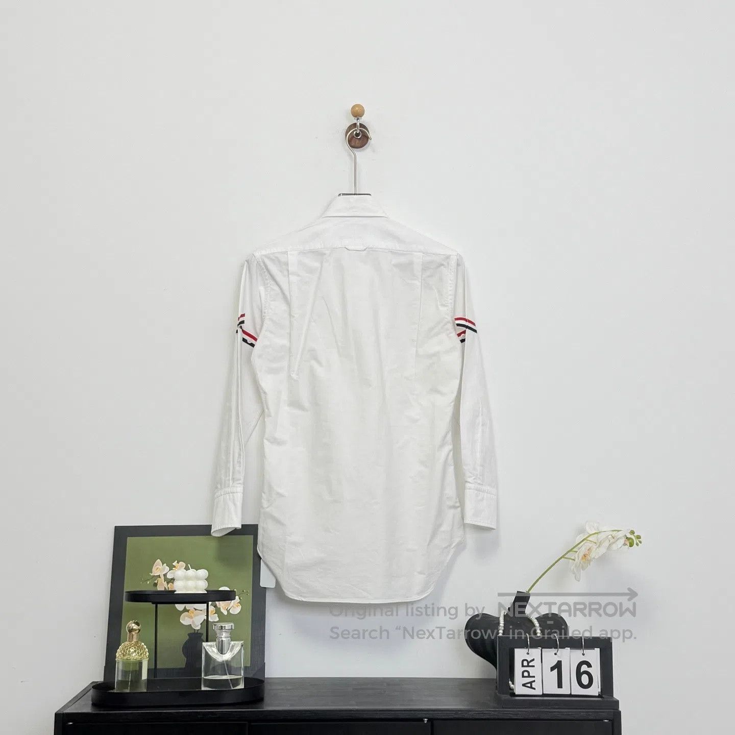 Thom Browne Thom Browne White Double Sleeve Label Shirt| Size US XS / EU 42 / 0 - 4 Thumbnail