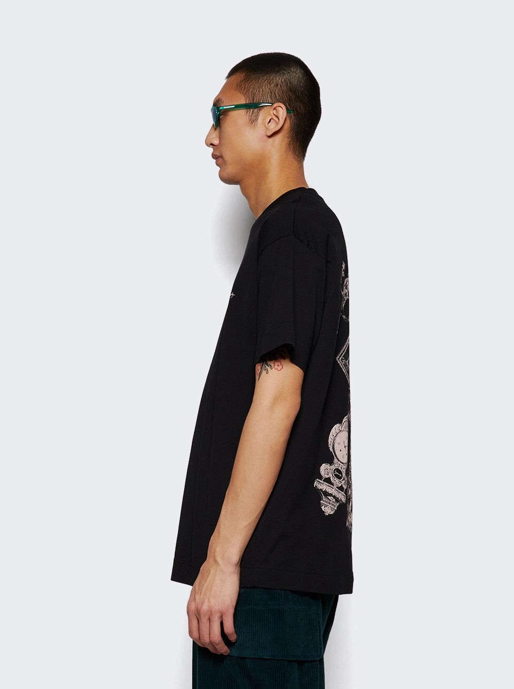 Givenchy o1mle0326 Regular Fit Tee Shirt in Black Size US XXL / EU 58 / 5 - 3 Thumbnail