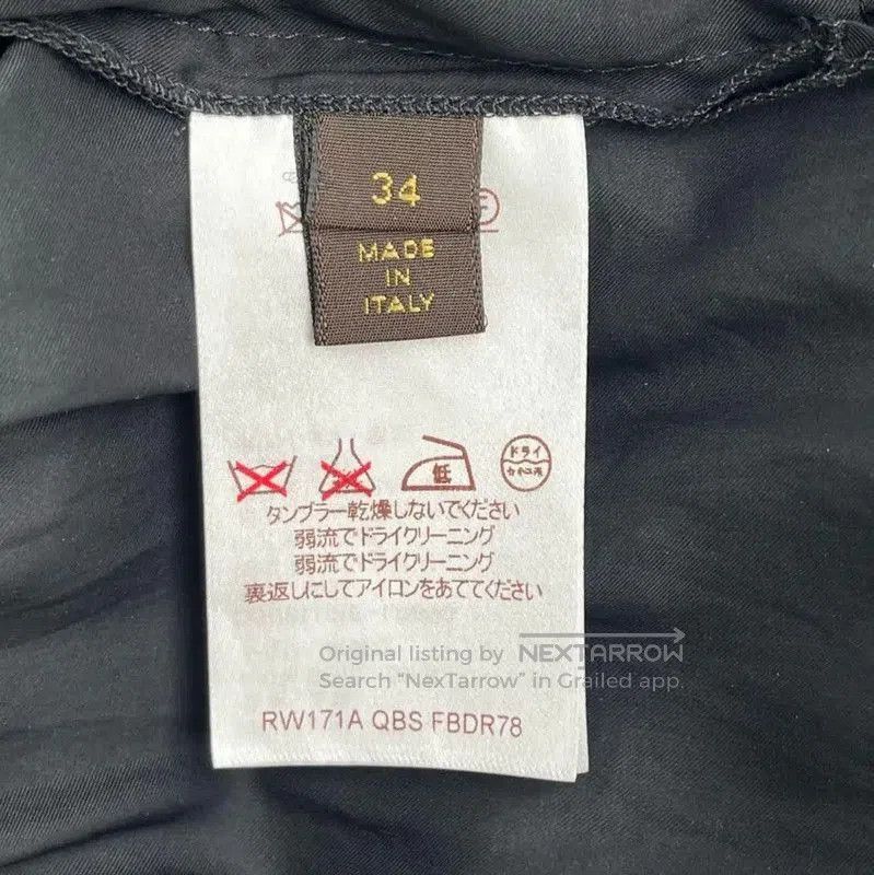 Louis Vuitton Louis Vuitton Black Summer Short Sleeve Dress . Size XS / US 0-2 / IT 36-38 - 7 Thumbnail