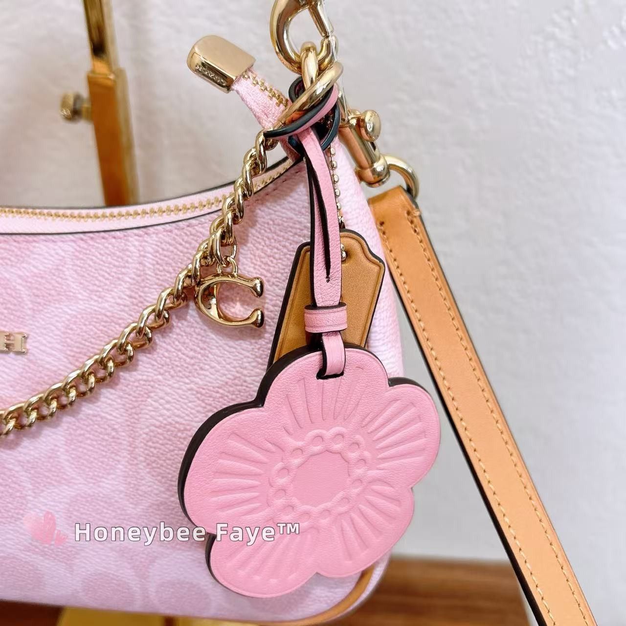 Coach Teri Shoulder Bag In Signature Canvas With Charms CEA20 Size ONE SIZE - 12 Thumbnail