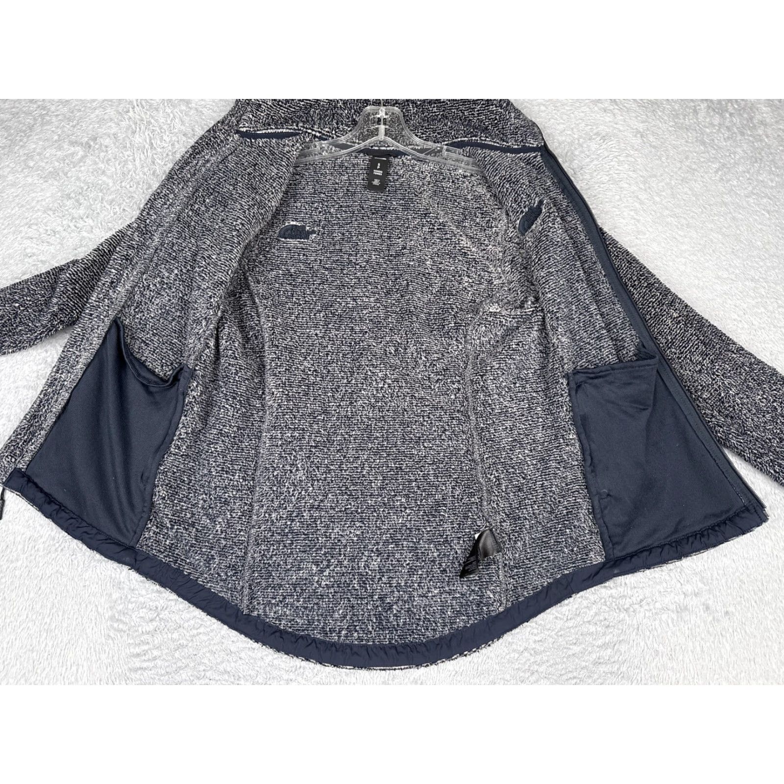 The North Face The North Face Jacket Womens S Blue Sherpa Fleece Full Zip Outdoor Hiking Size S / US 4 / IT 40 - 2 Thumbnail