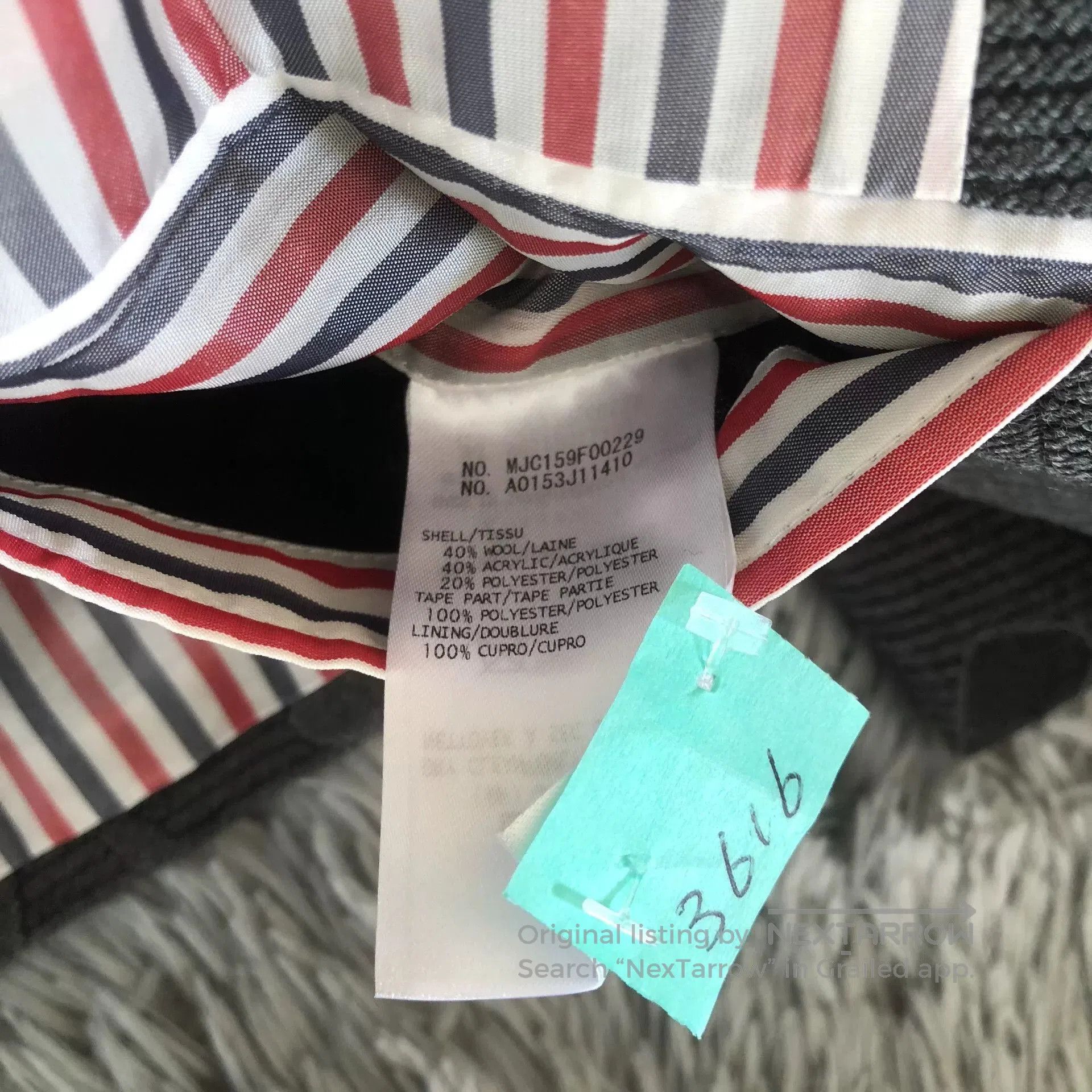 Thom Browne Thom Browne TB Whale Pattern Blazer. Size XS / US 0-2 / IT 36-38 - 7 Thumbnail
