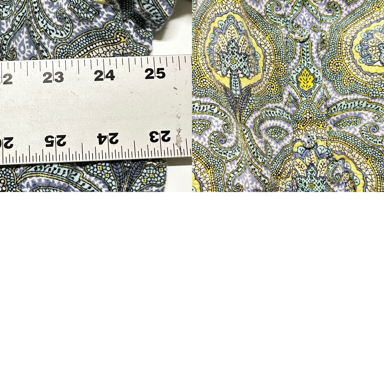Charter Club Charter Club Blouse 24W Plus Hallmark Bohemian Paisley Linen Tunic Long Sleeve Womens Casual Colorful 90s Style Size 4XL / US 24-26 - 8 Thumbnail