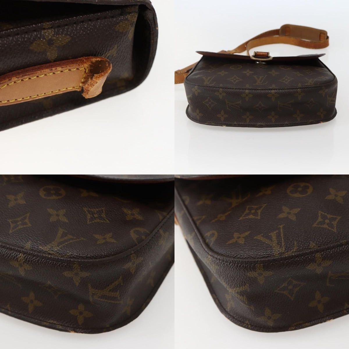 Louis Vuitton LOUIS VUITTON Monogram Saint Cloud GM Shoulder Bag M51242 Size ONE SIZE - 10 Thumbnail