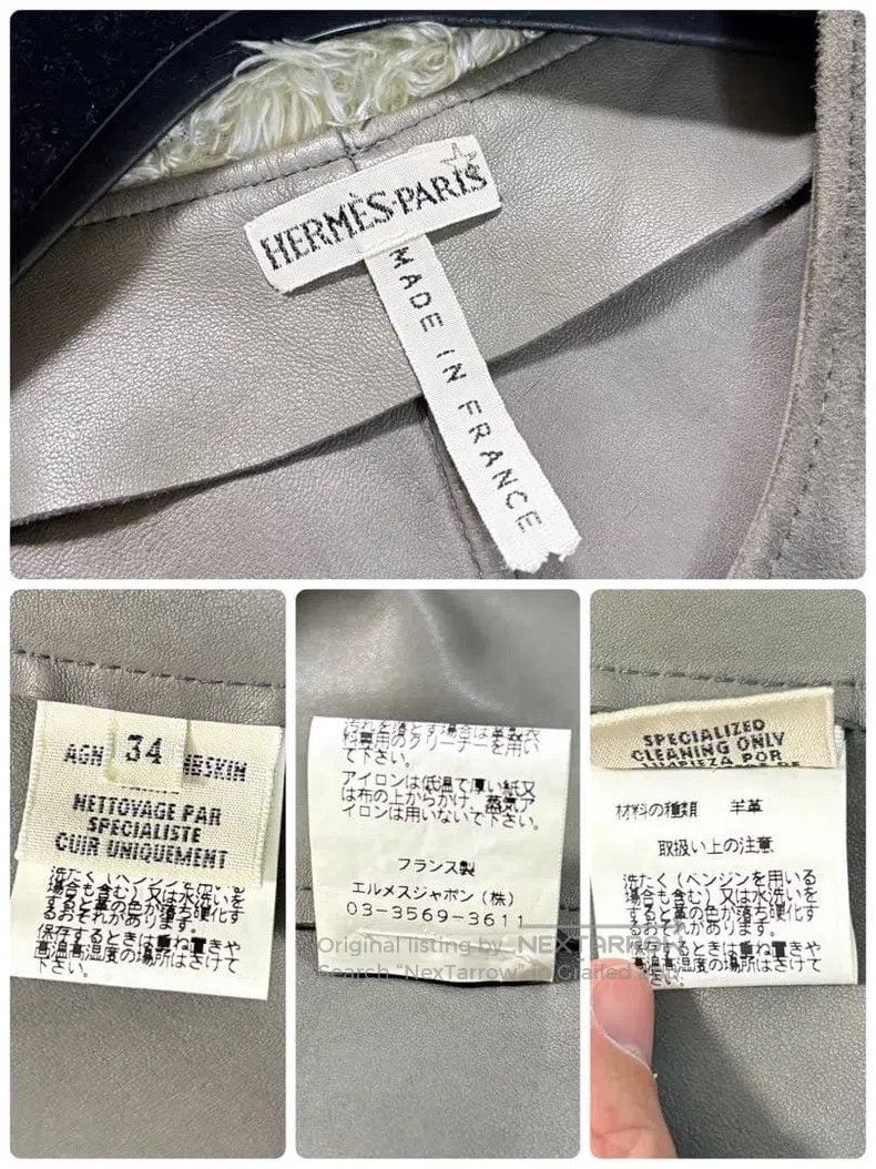 Hermes Hermes Leather Dress Size XXS / US 00 / IT 34 - 9 Thumbnail