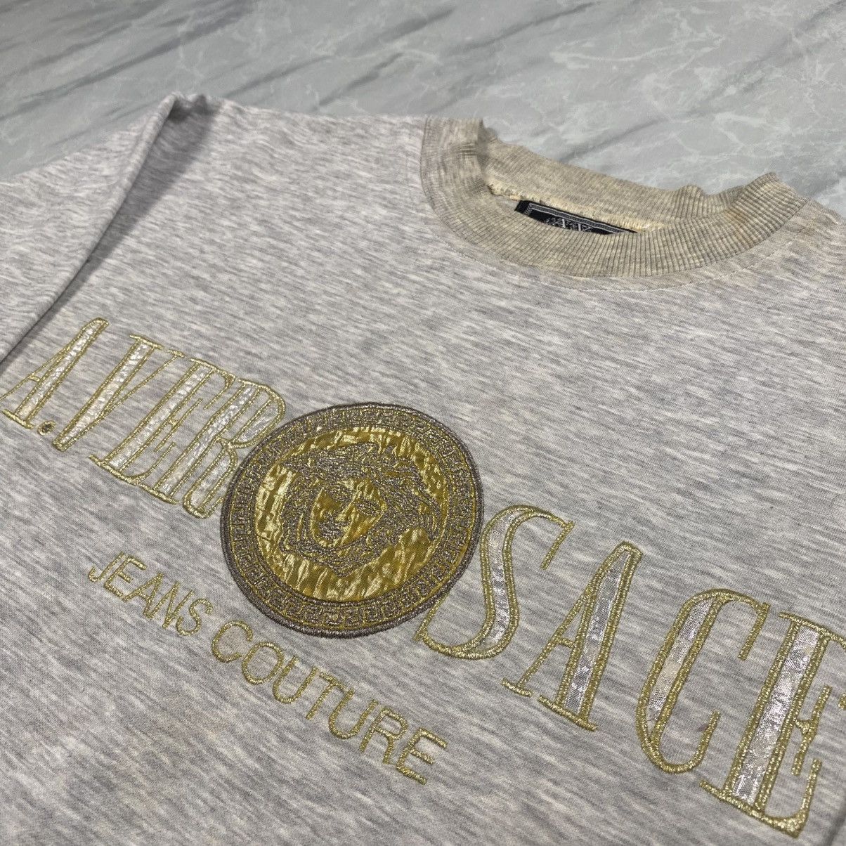 Versace Jeans Couture Vintage A.Versace Jeans Couture Boxy Crewneck Size US M / EU 48-50 / 2 - 3 Thumbnail