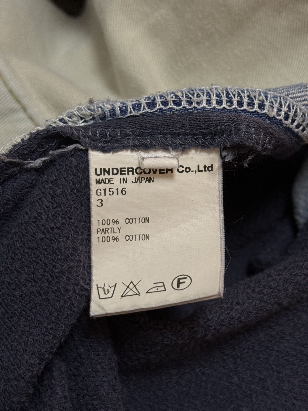 Jun Takahashi × Undercover Undercover Underman SS11 Hybrid Denim Sweatpants Size US 32 / EU 48 - 9 Thumbnail